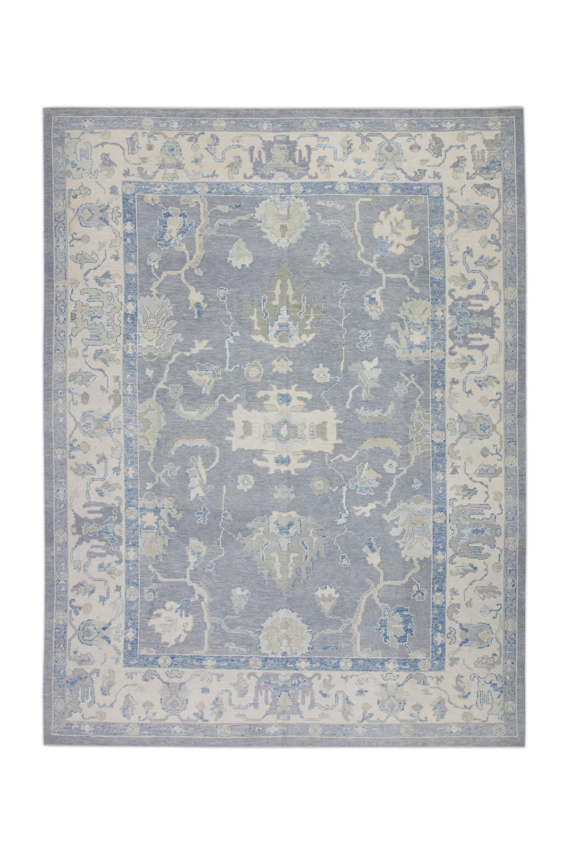 Turkish Oushak Rug 9'3" x 12'2" #11048