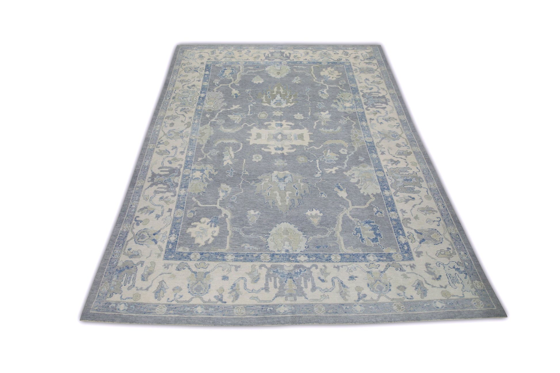 Turkish Oushak Rug 9'3" x 12'2" #11048