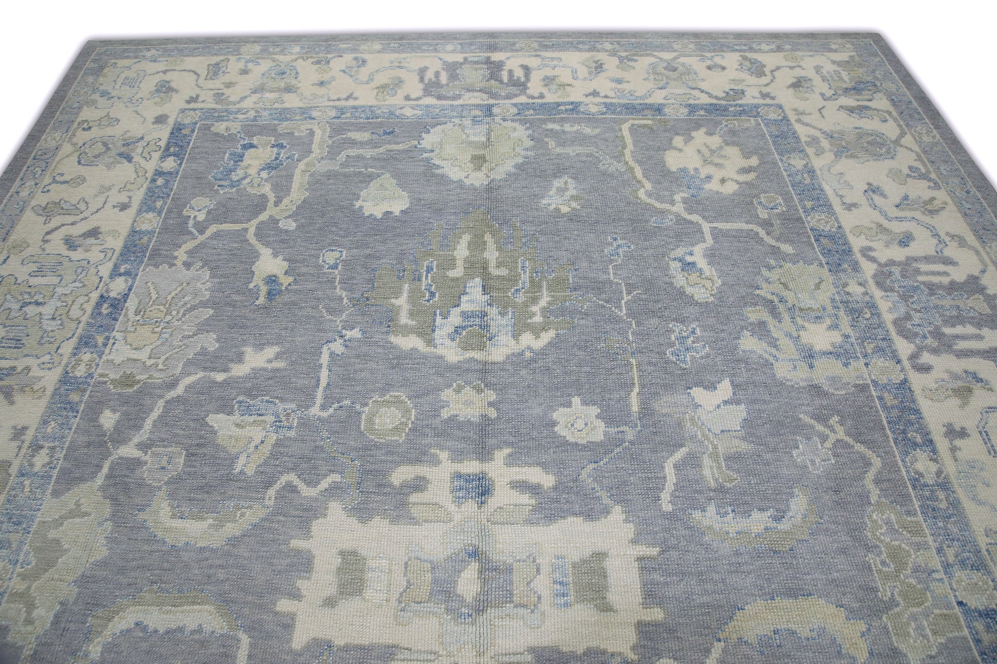 Turkish Oushak Rug 9'3" x 12'2" #11048