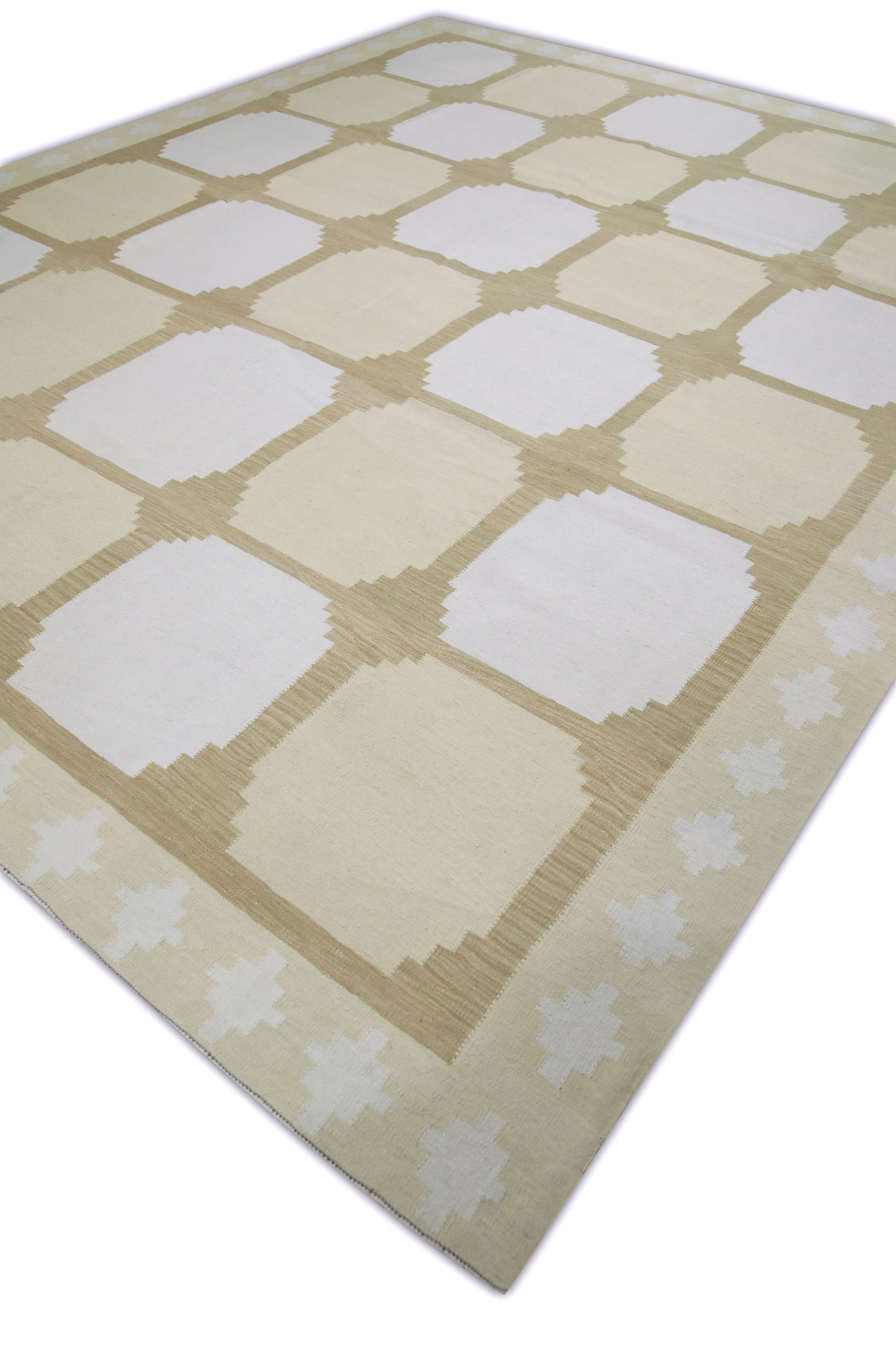 Oriental Flatweave Turkish Kilim 10'6" x 13'2" #10936