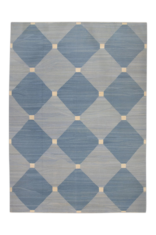 #10840 Oriental Flat Weave Turkish Kilim 10'2" x 14'3"