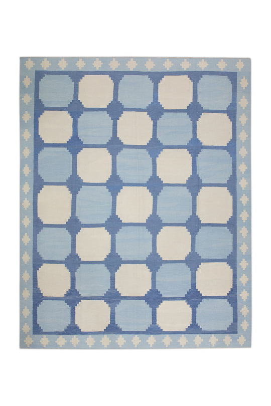 #10743 Oriental Flat Weave Turkish Kilim 9'10" x 11'11"