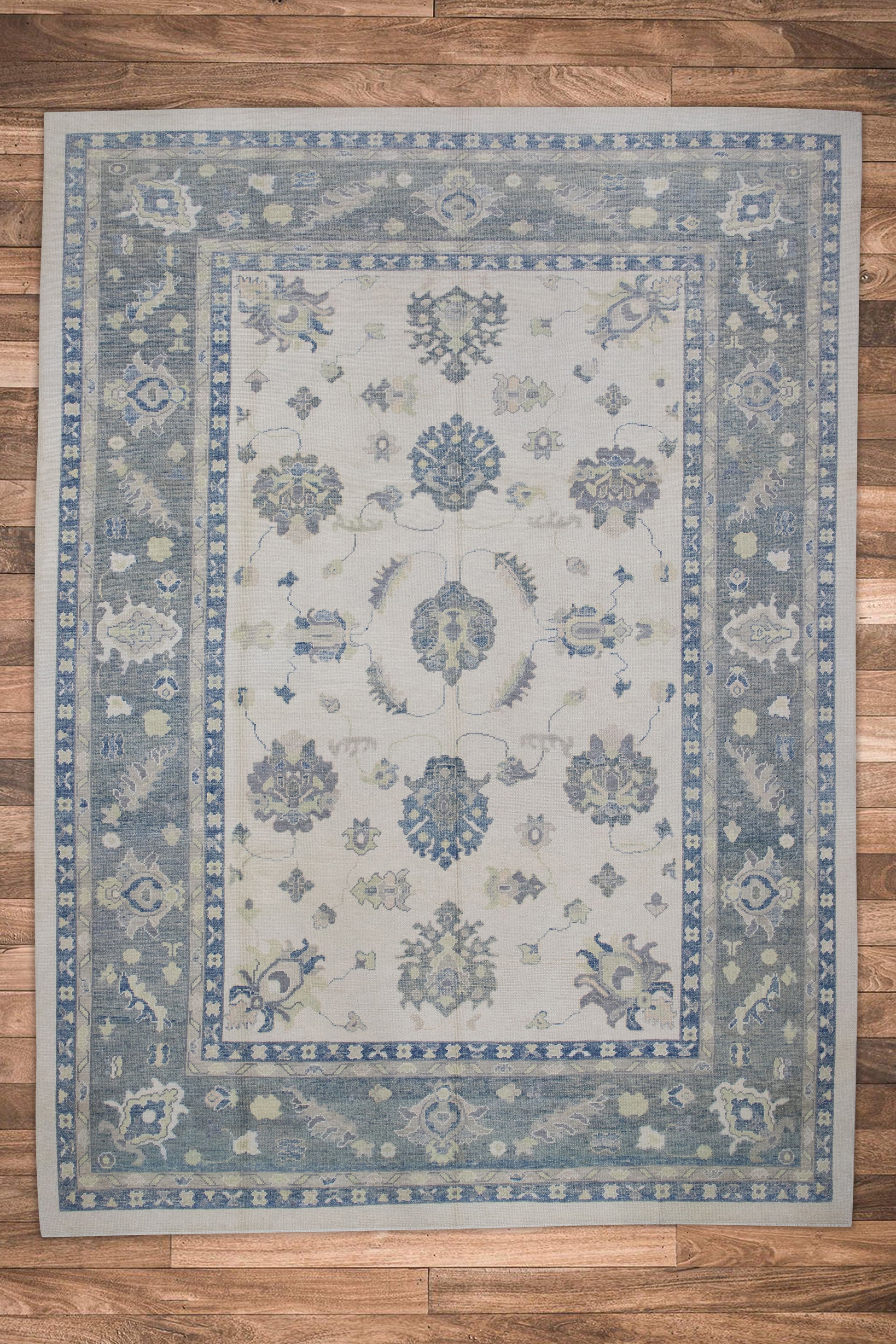 Turkish Oushak Rug 9'6" x 13'10" #7768
