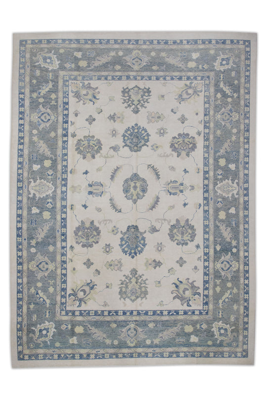 #7768 Turkish Oushak 9'6" x 13'10"