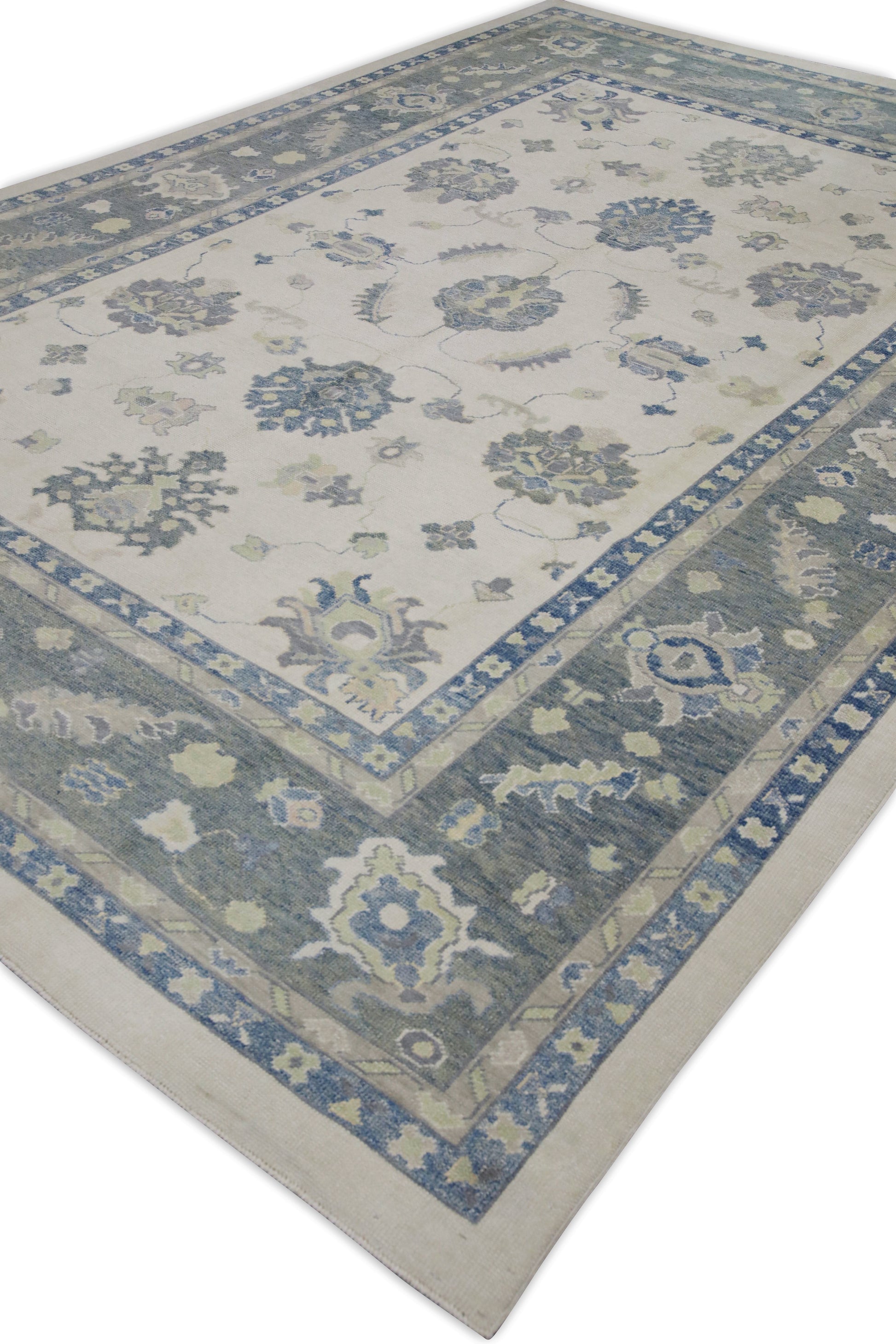 Turkish Oushak Rug 9'6" x 13'10" #7768