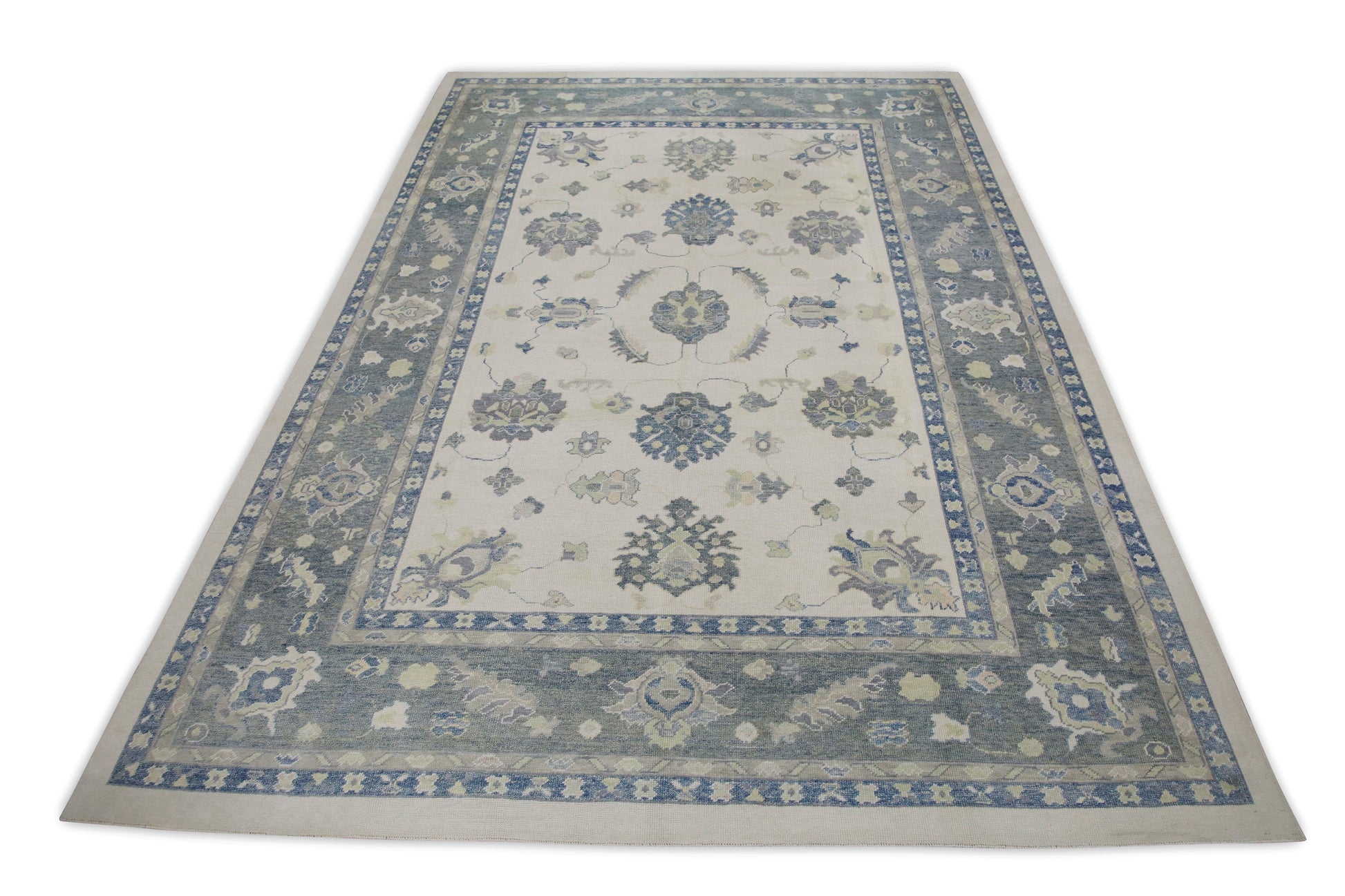 Turkish Oushak Rug 9'6" x 13'10" #7768