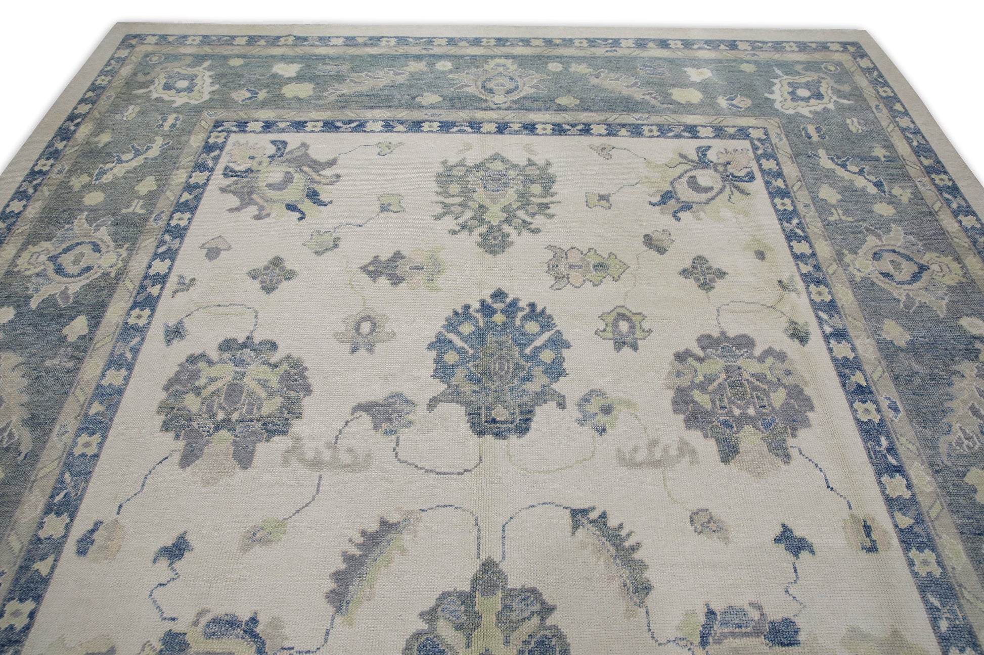 Turkish Oushak Rug 9'6" x 13'10" #7768