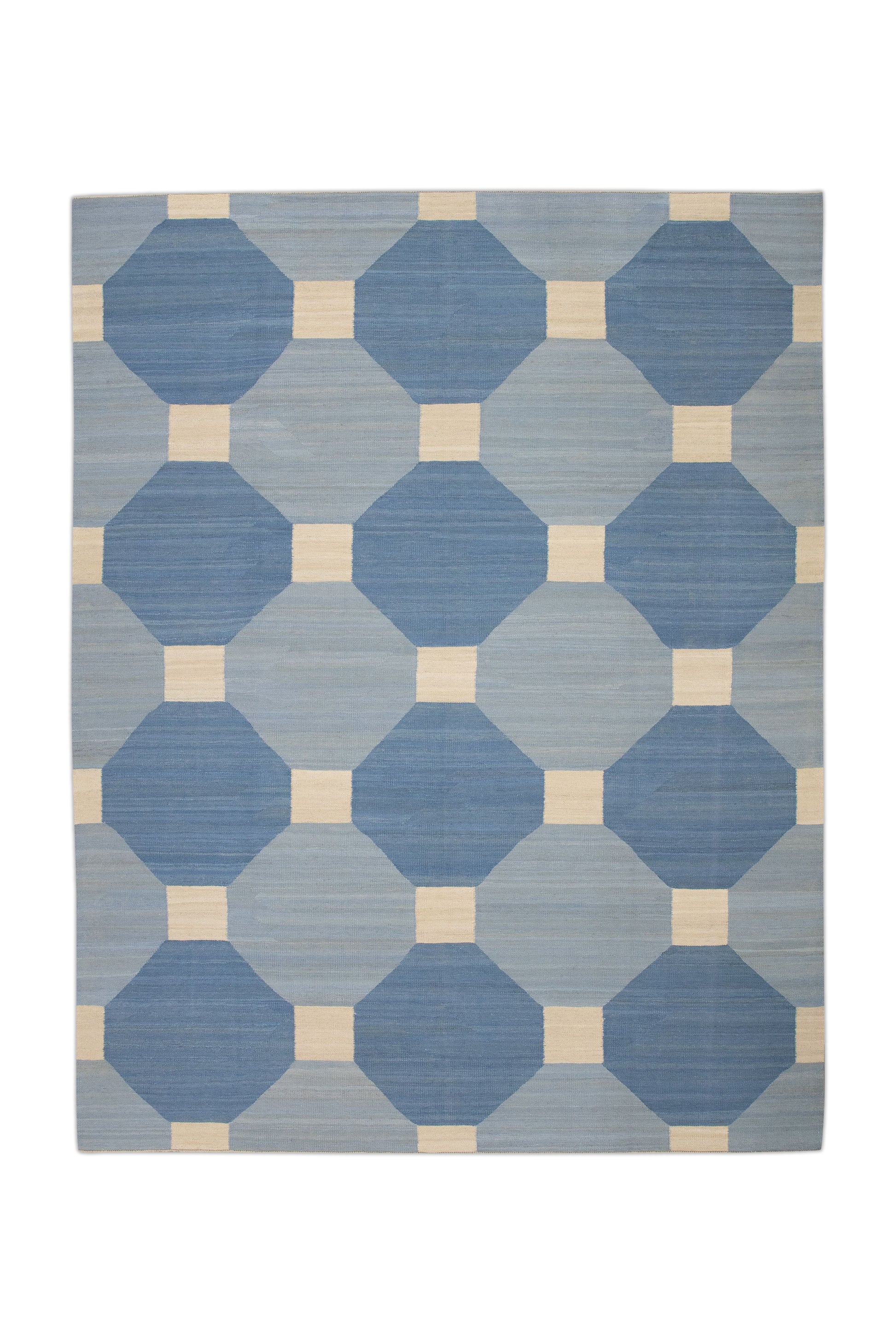 Oriental Flatweave Turkish Kilim 8'6" x 11'1" #10914