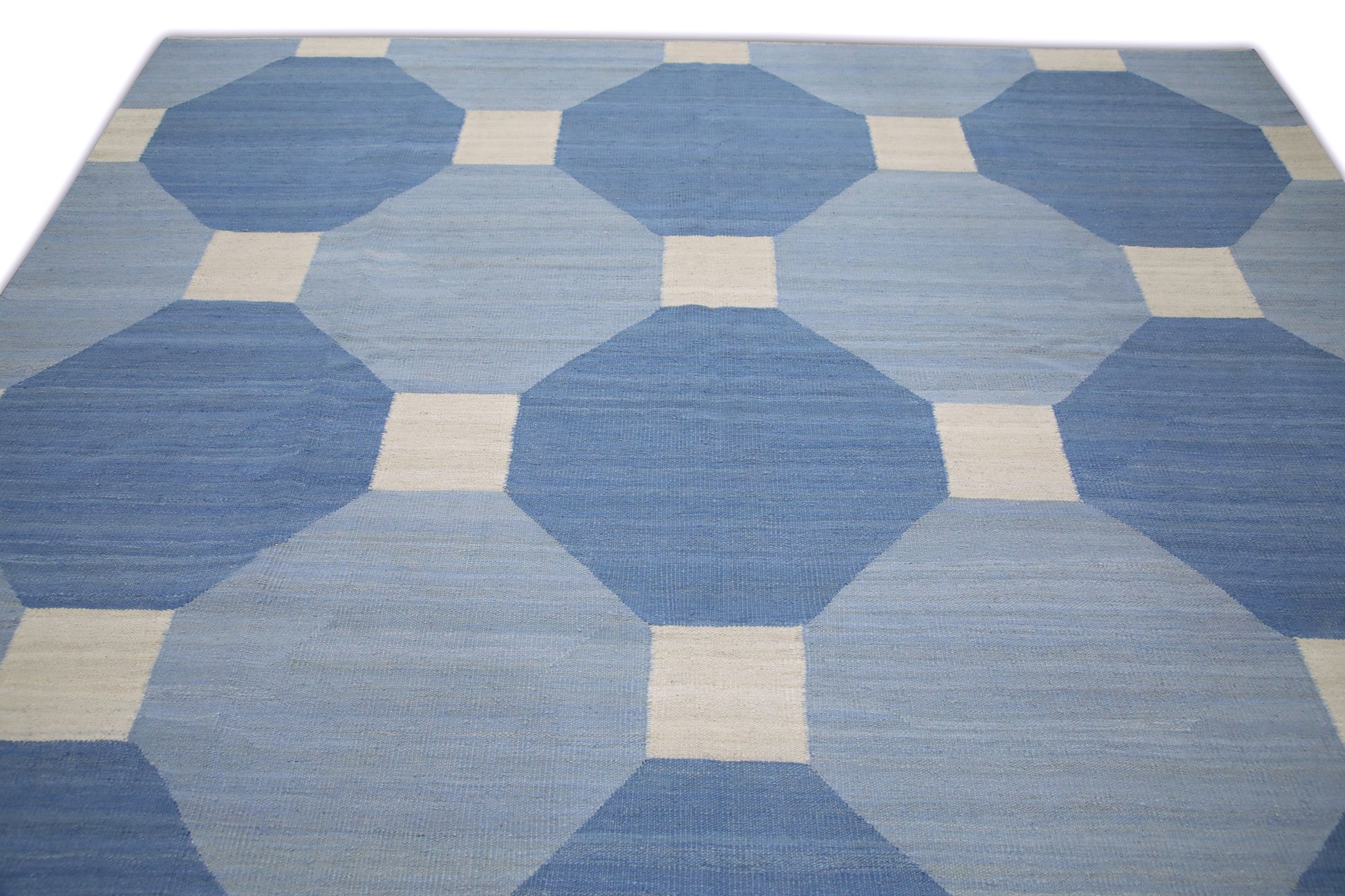 Oriental Flatweave Turkish Kilim 8'6" x 11'1" #10914