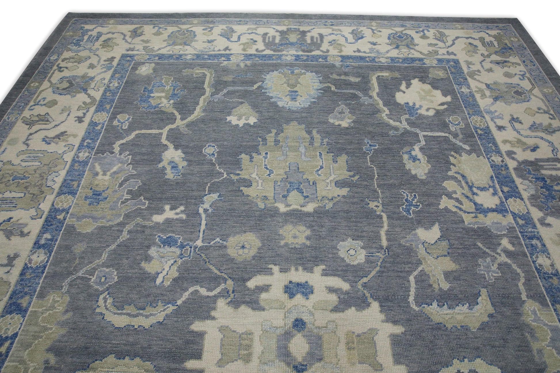 Turkish Oushak Rug 9'9" x 13'11" #7551