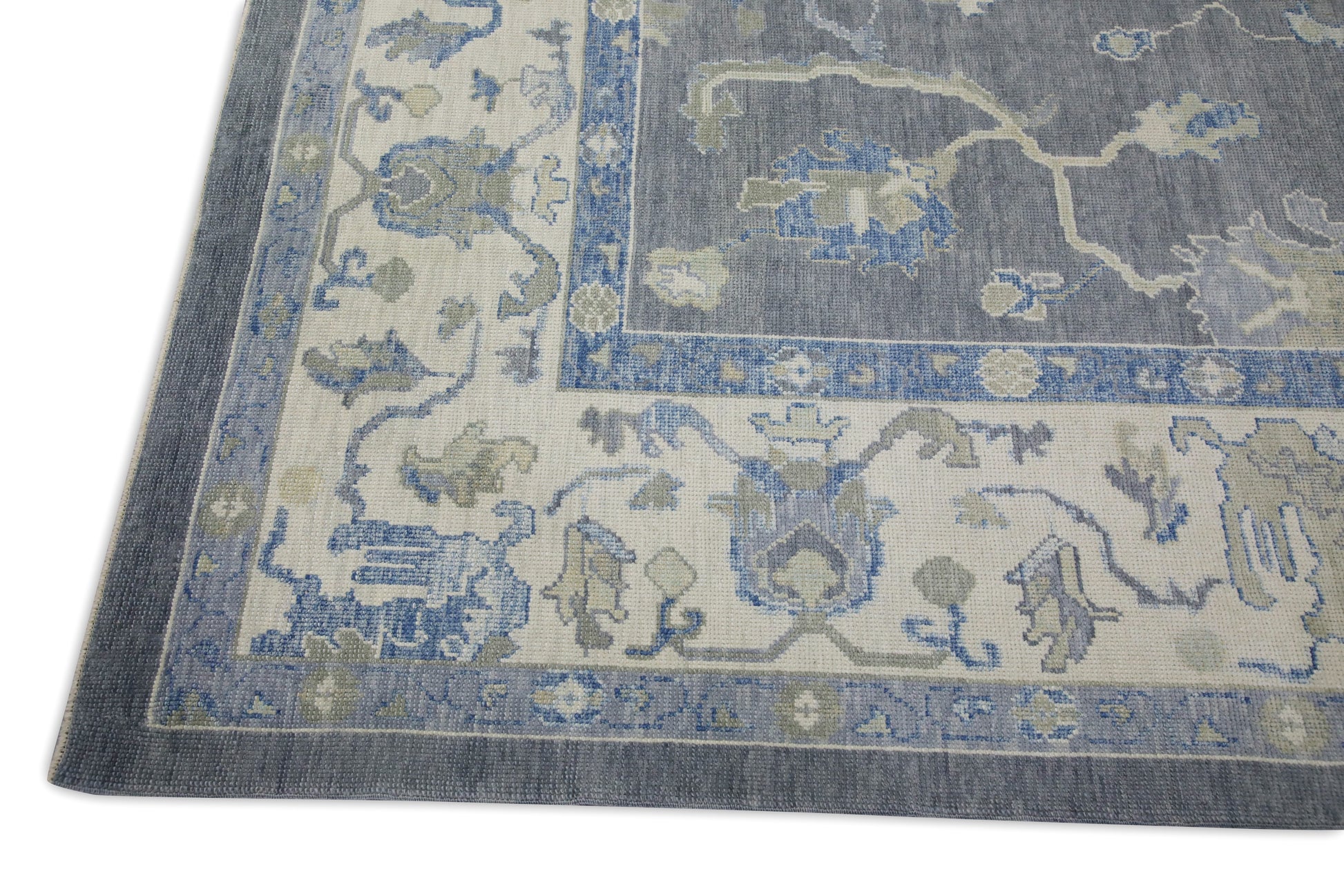 Turkish Oushak Rug 9'9" x 13'11" #7551
