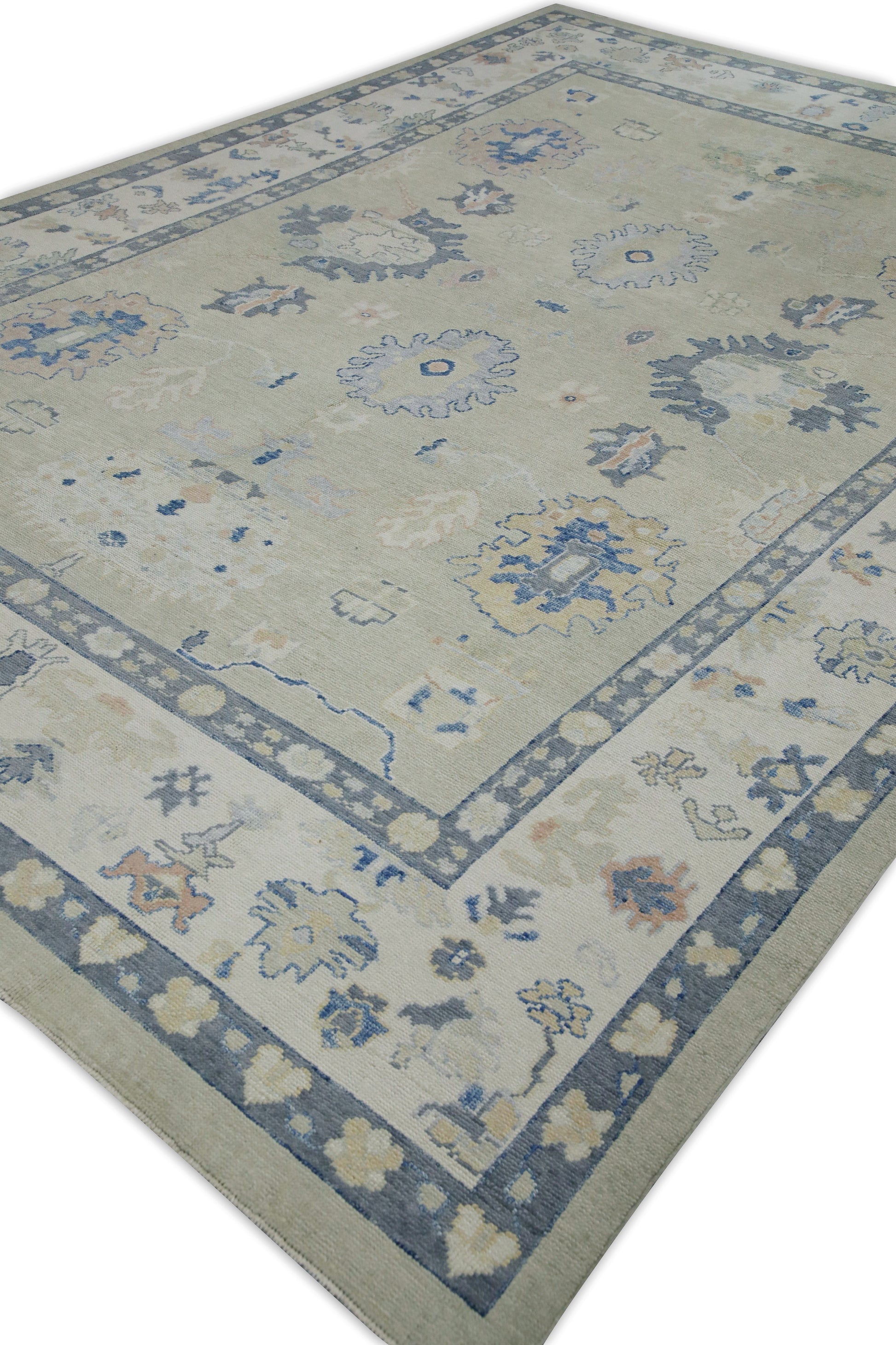 Turkish Oushak Rug 9'11" x 14' #7977