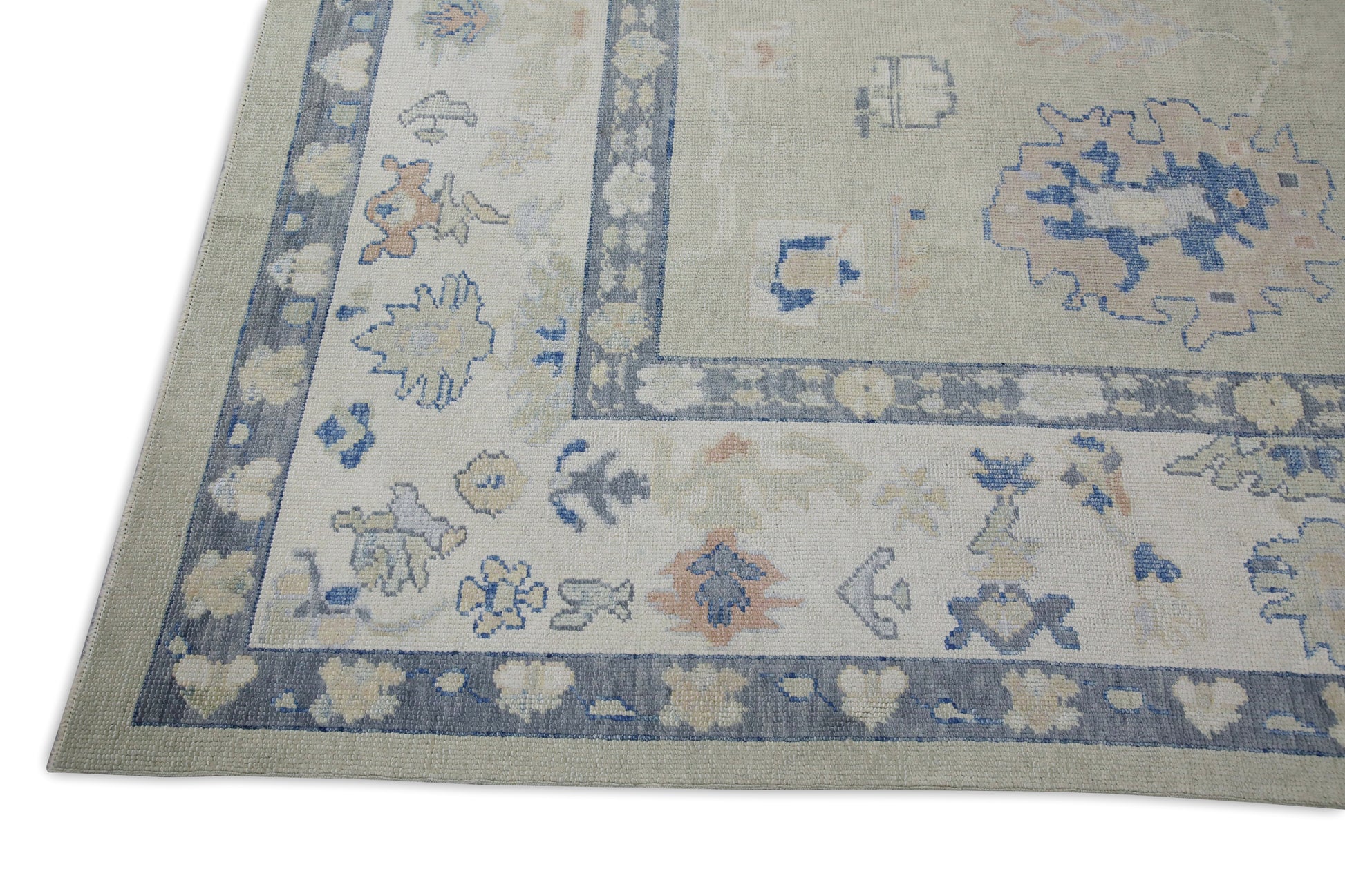 Turkish Oushak Rug 9'11" x 14' #7977