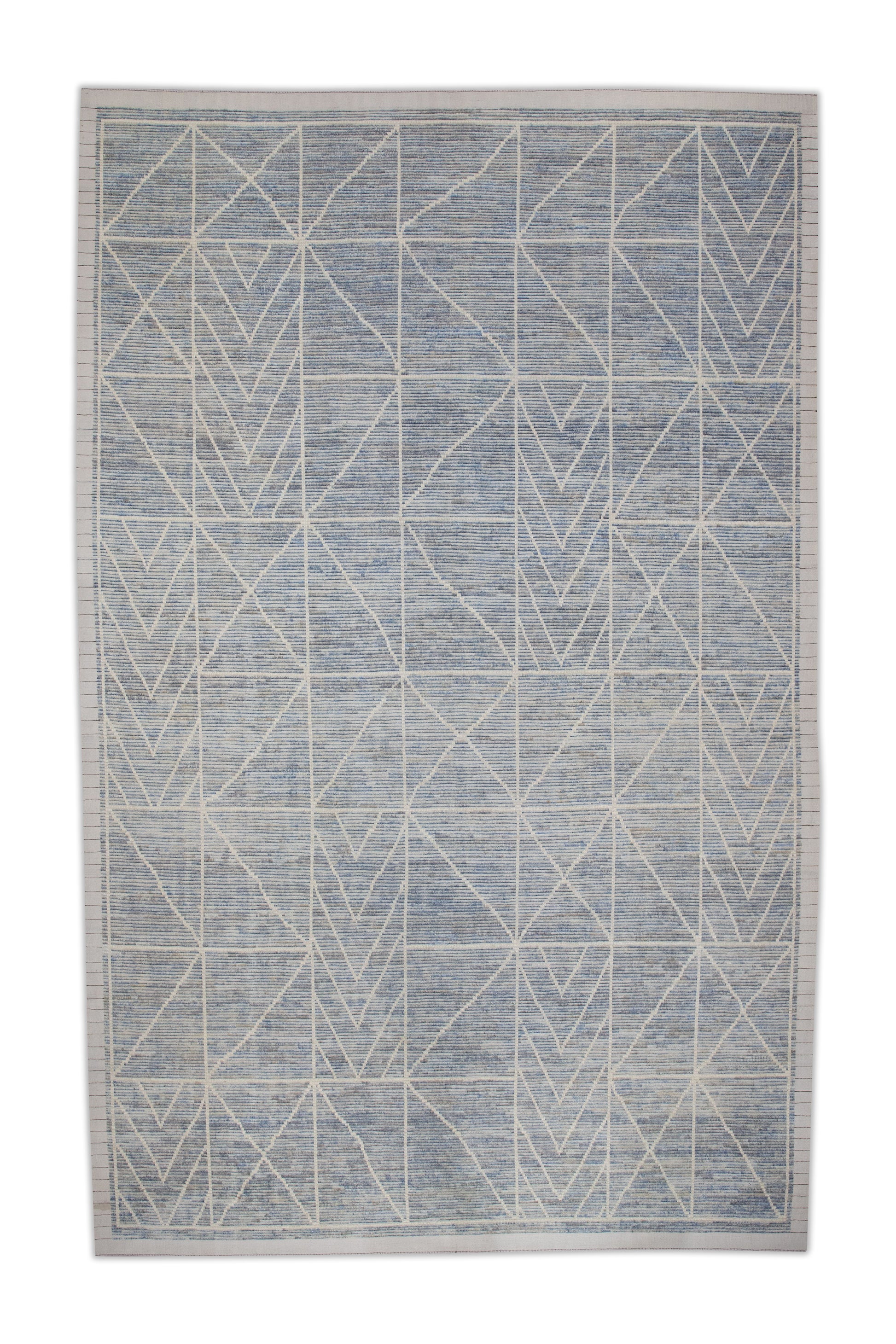 Turkish Tulu Rug Hand Knotted 9'10" x 14'7" #8178