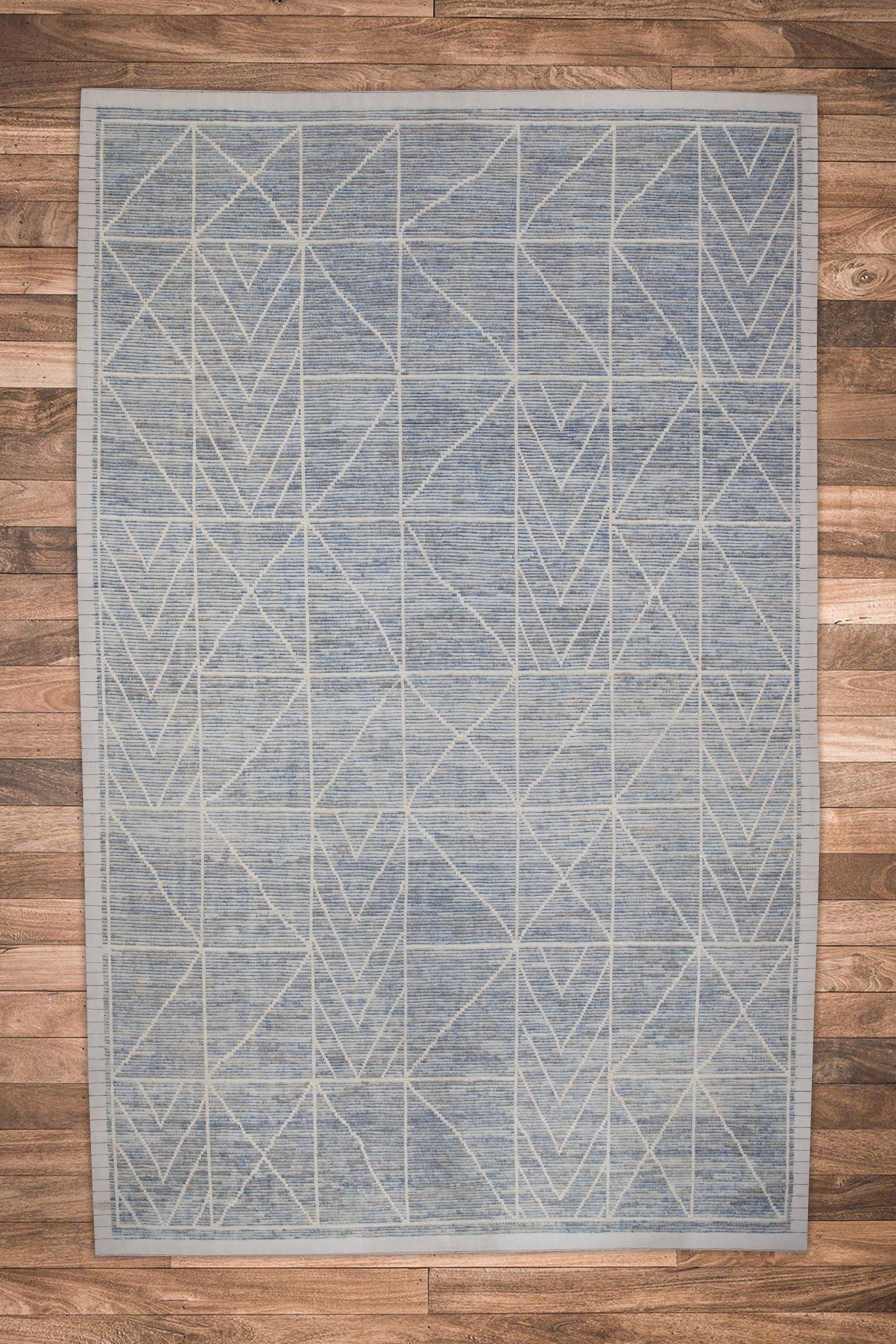Turkish Tulu Rug Hand Knotted 9'10" x 14'7" #8178