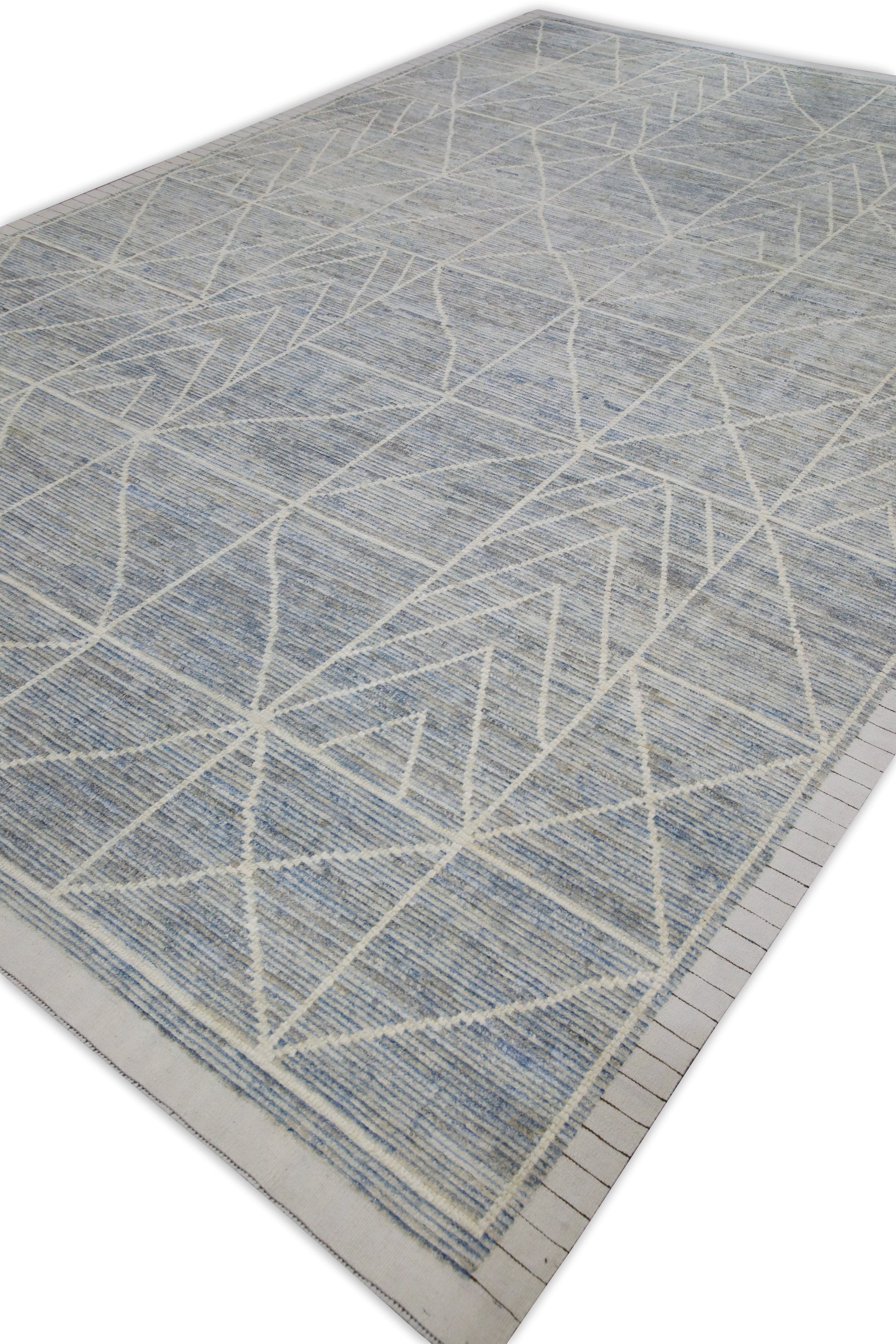 Turkish Tulu Rug Hand Knotted 9'10" x 14'7" #8178