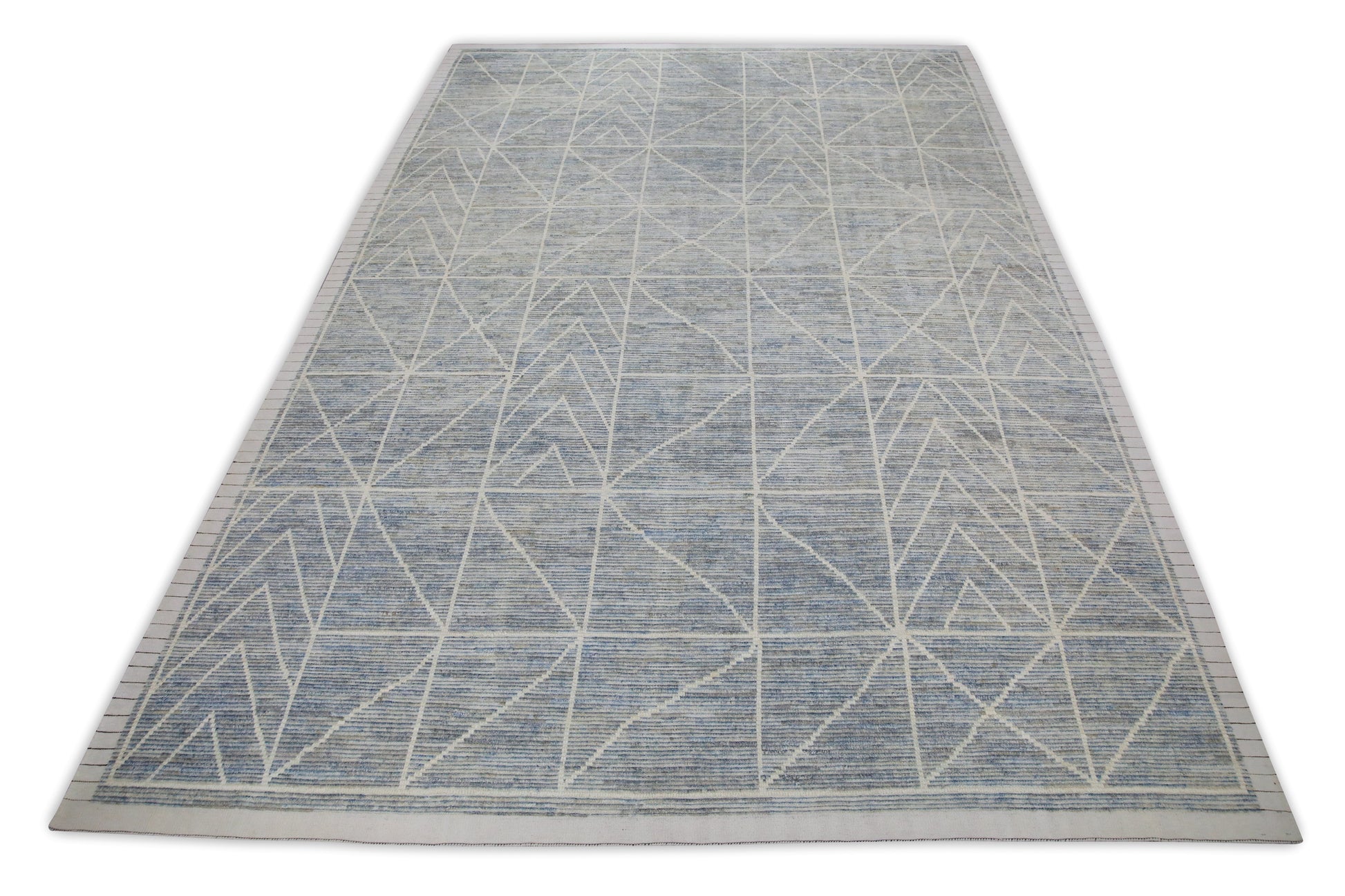 Turkish Tulu Rug Hand Knotted 9'10" x 14'7" #8178