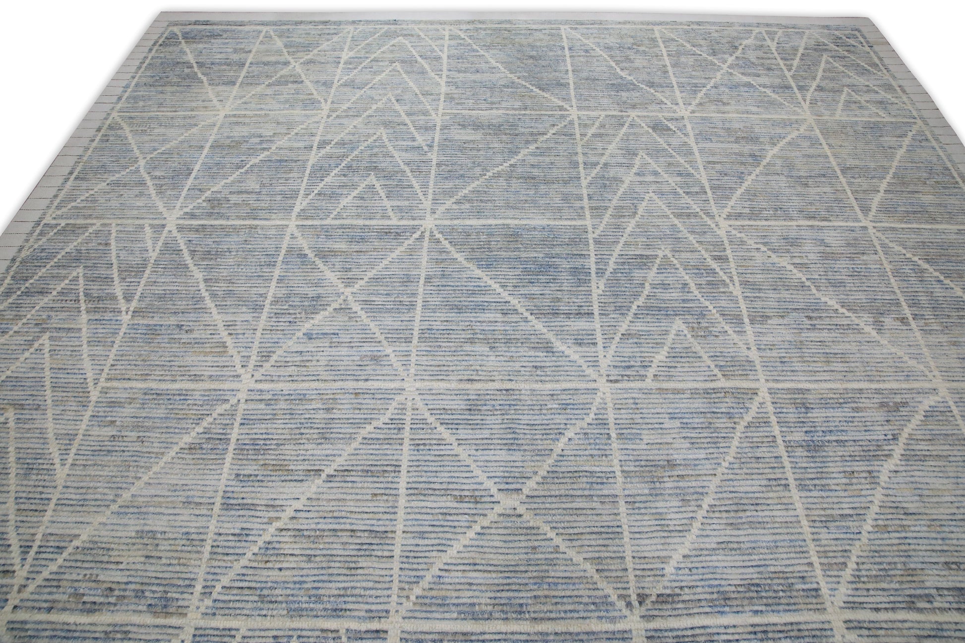Turkish Tulu Rug Hand Knotted 9'10" x 14'7" #8178