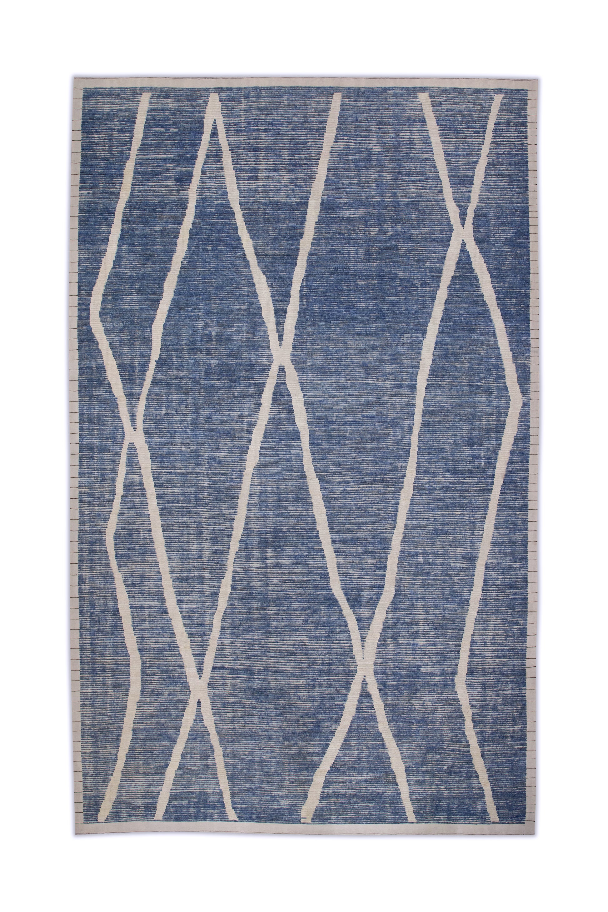 Turkish Tulu Rug Hand Knotted 9'9" x 14'5" #8209