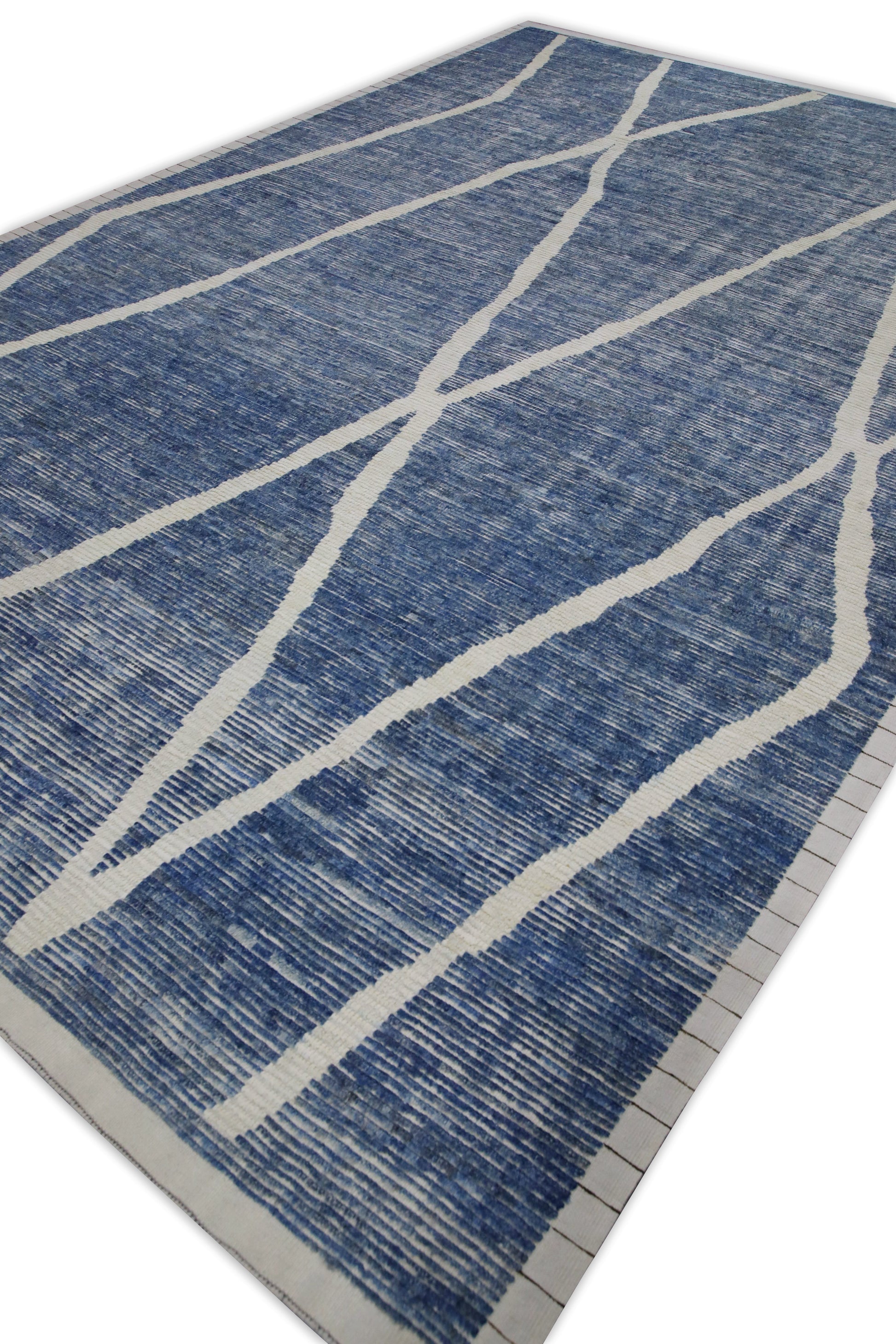 Turkish Tulu Rug Hand Knotted 9'9" x 14'5" #8209