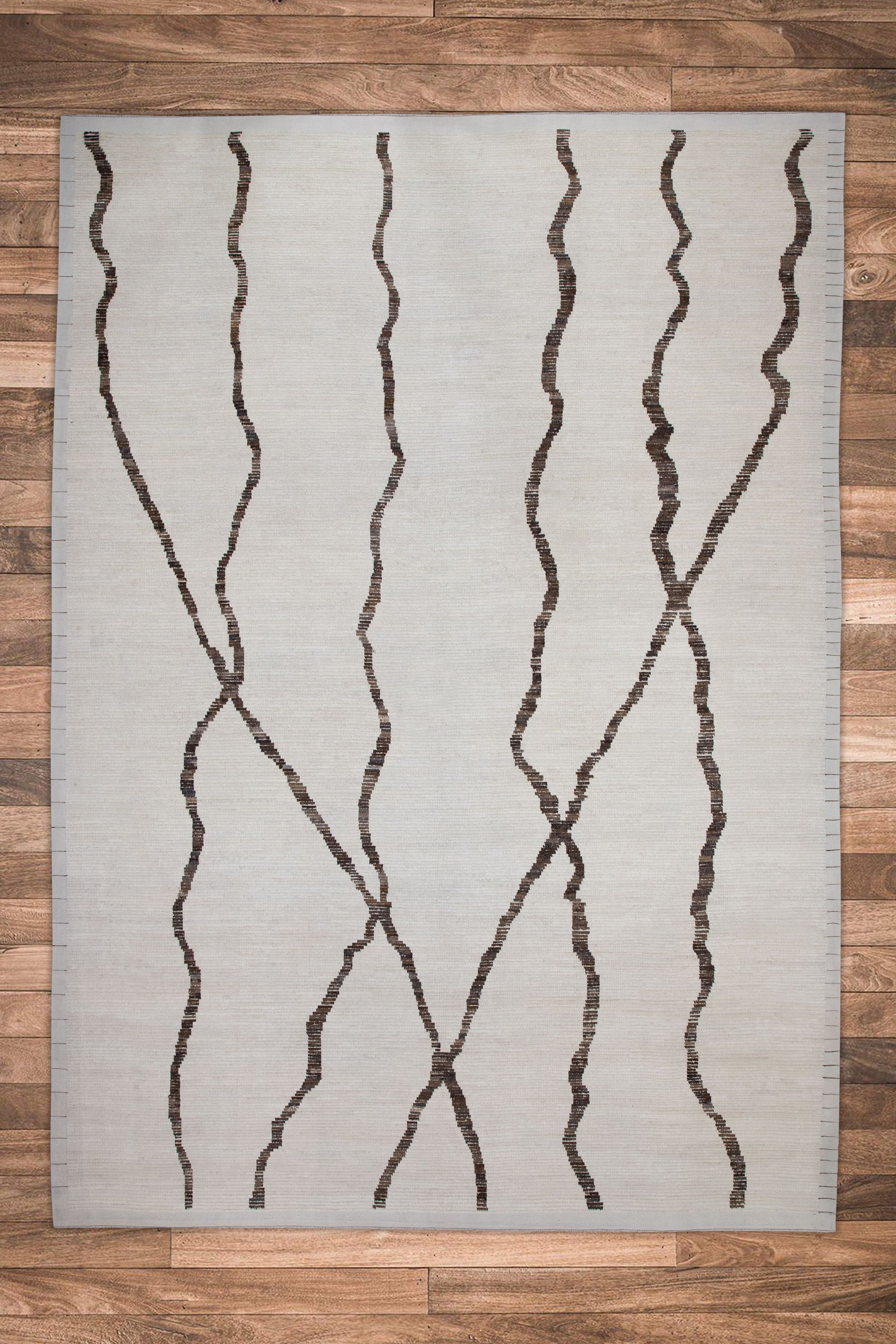 Turkish Tulu Rug Hand Knotted 10'1" x 14'5" #8169