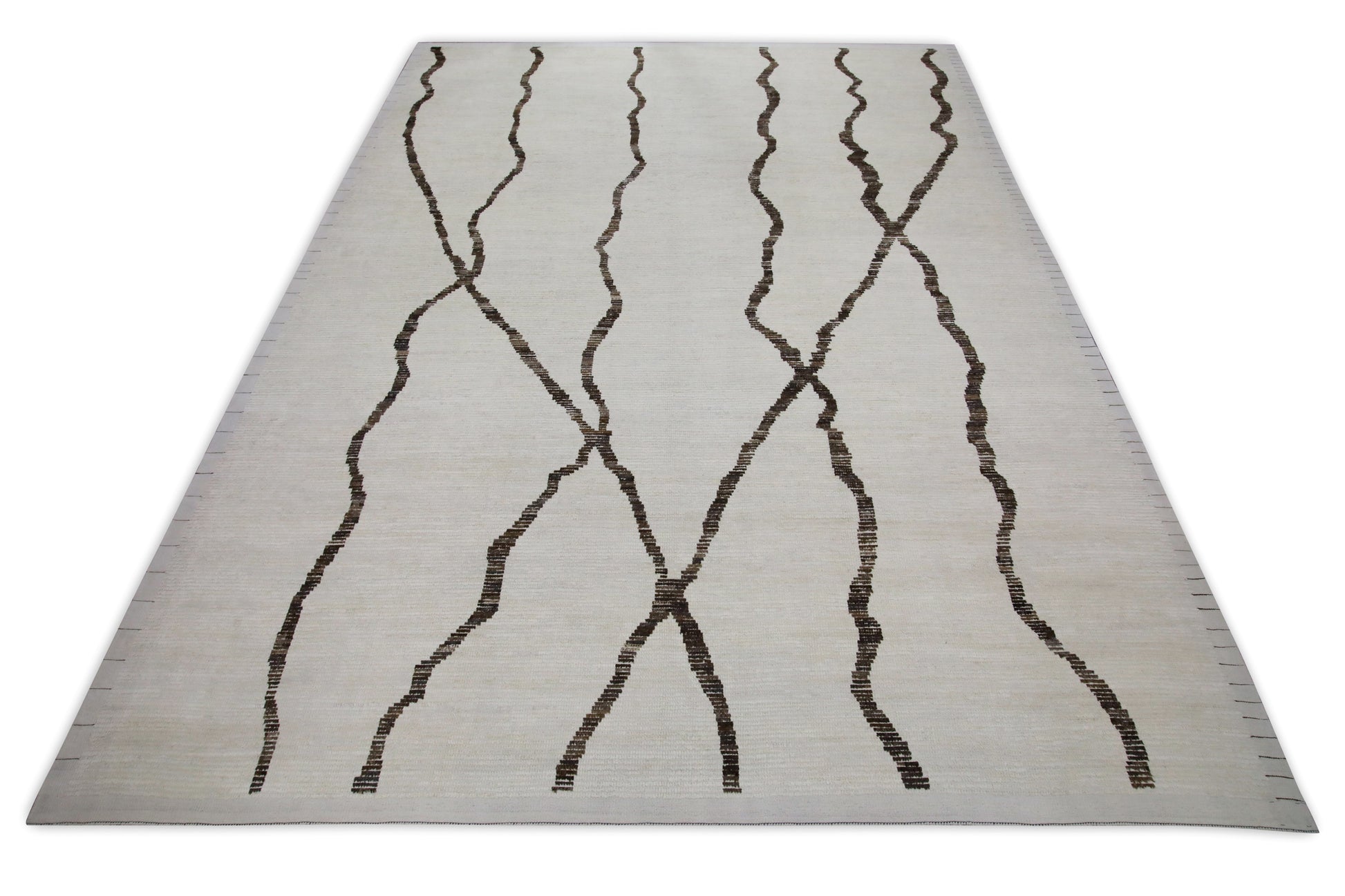 Turkish Tulu Rug Hand Knotted 10'1" x 14'5" #8169