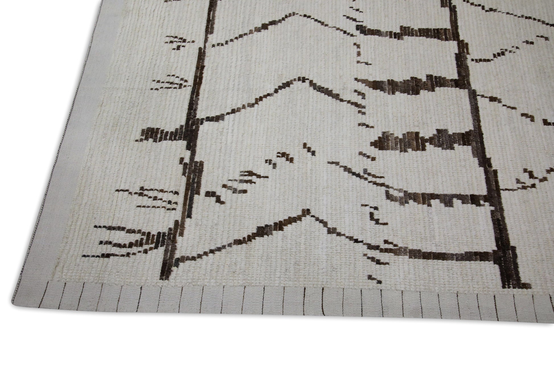 Turkish Tulu Rug Hand Knotted 9'8" x 14'4" #8017