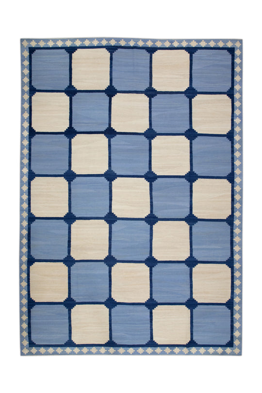 #11213 Oriental Flat Weave Turkish Kilim 10'1" x 14'3"