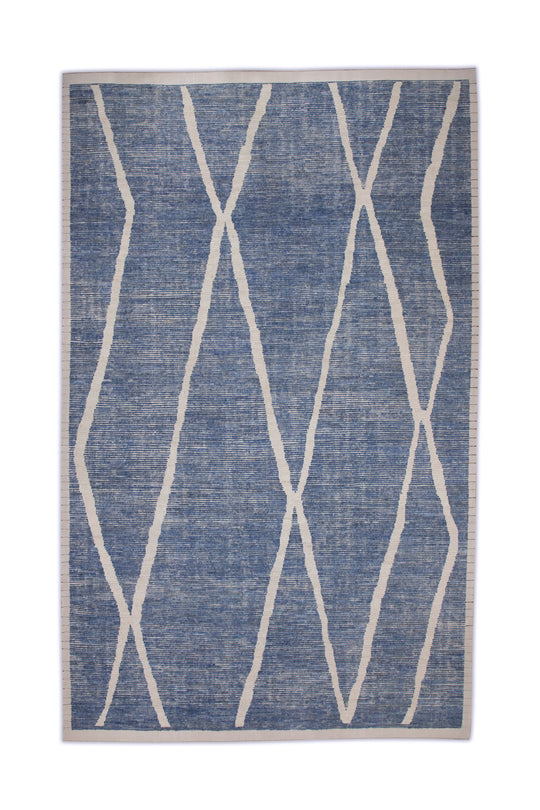 #7563 Hand Knotted Turkish Tulu Rug 9'8" x 14'7"