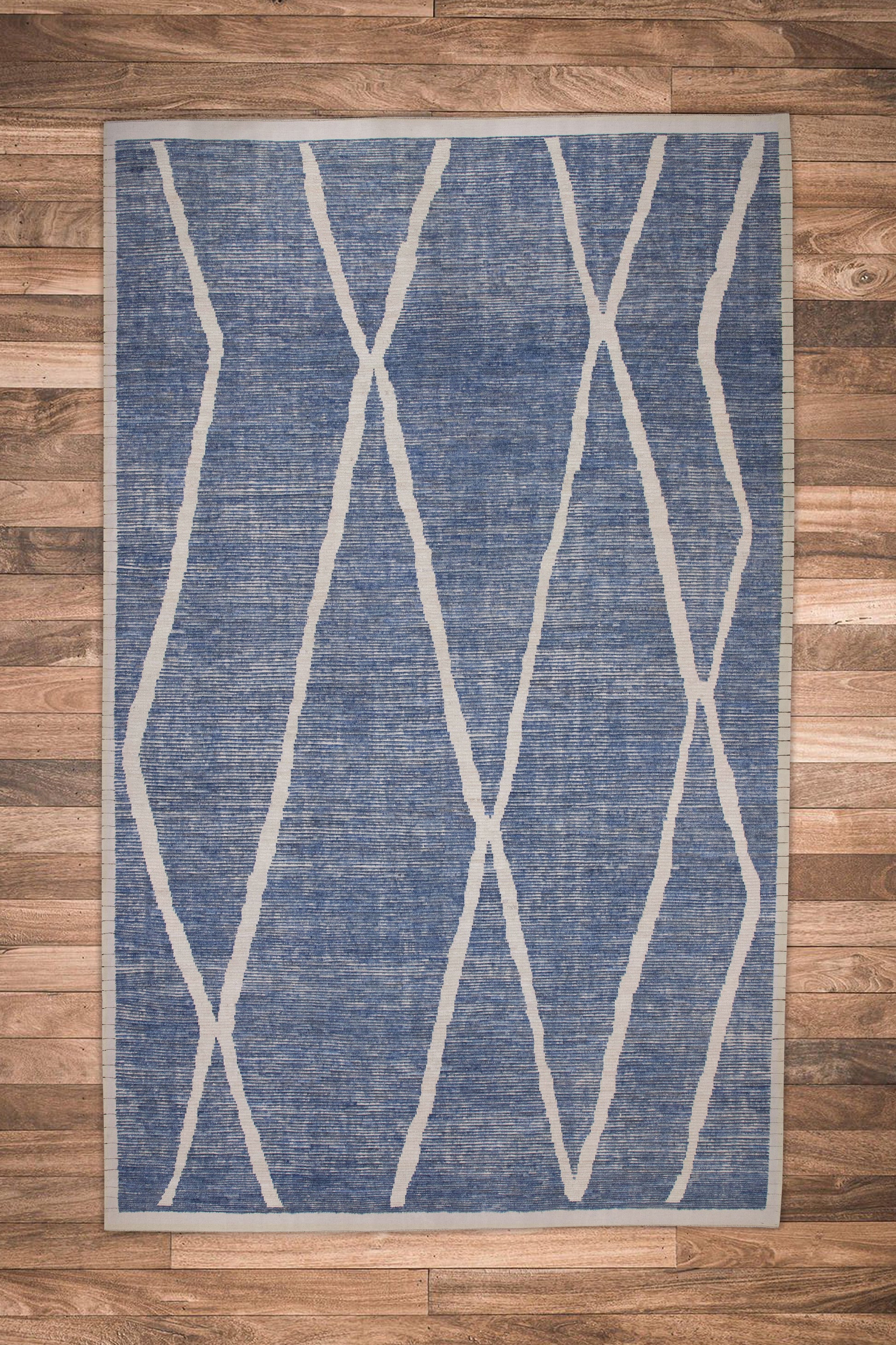 Turkish Tulu Rug Hand Knotted 9'8" x 14'7" #7563