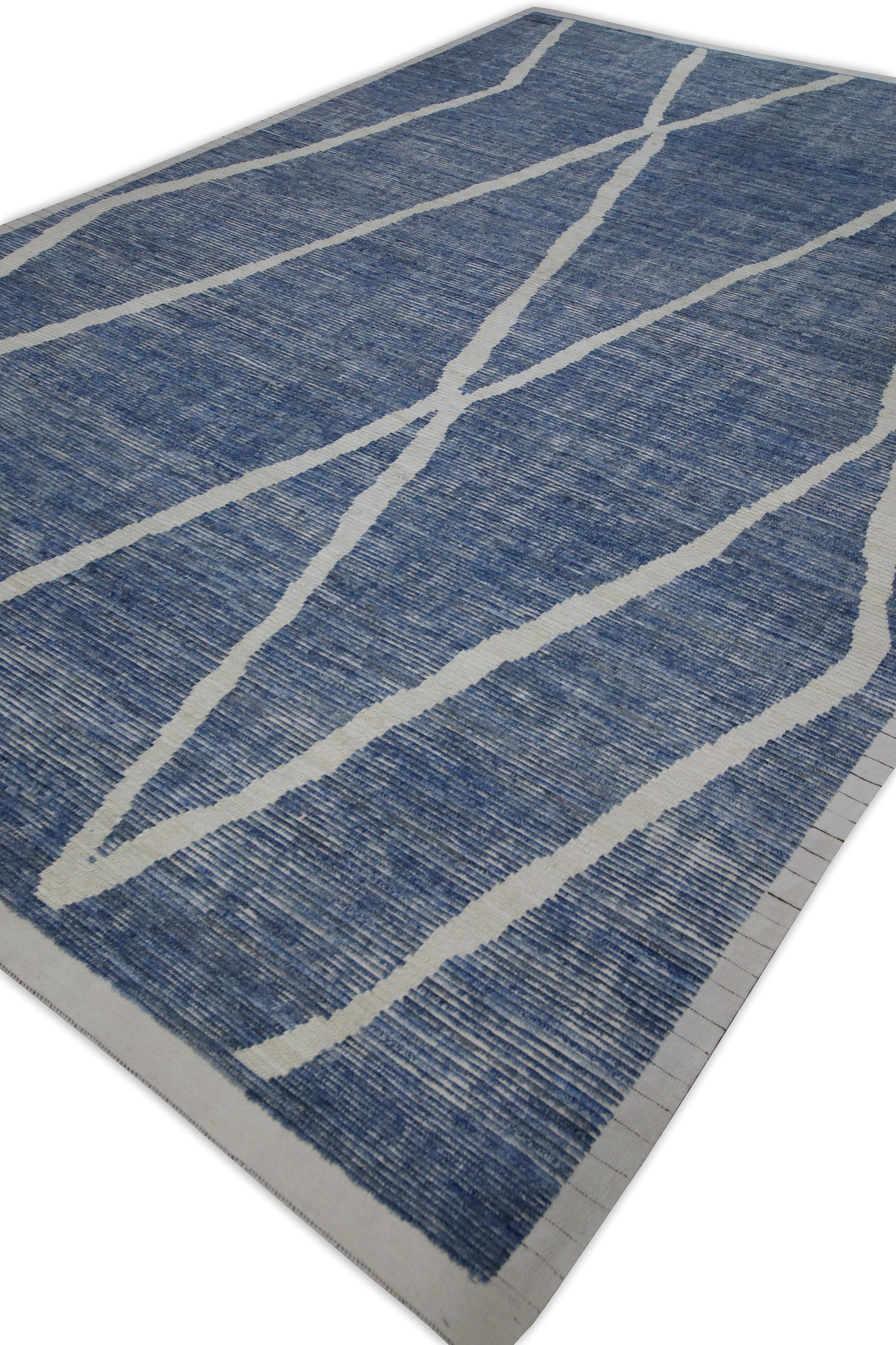 Turkish Tulu Rug Hand Knotted 9'8" x 14'7" #7563