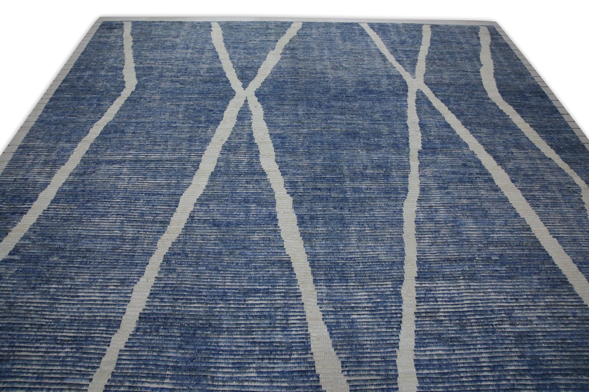 Turkish Tulu Rug Hand Knotted 9'8" x 14'7" #7563