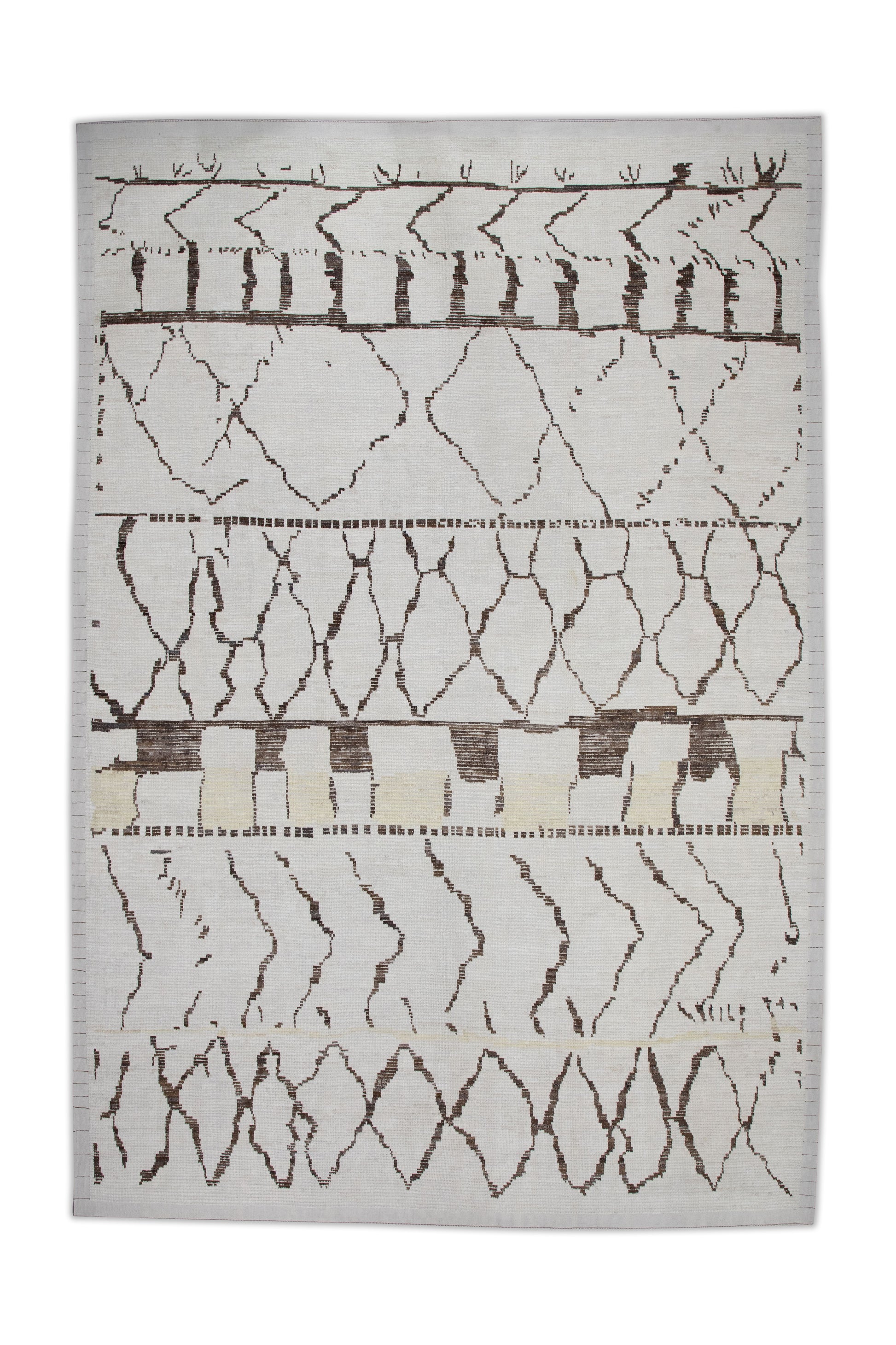 Turkish Tulu Rug Hand Knotted 10' x 14'9" #8213