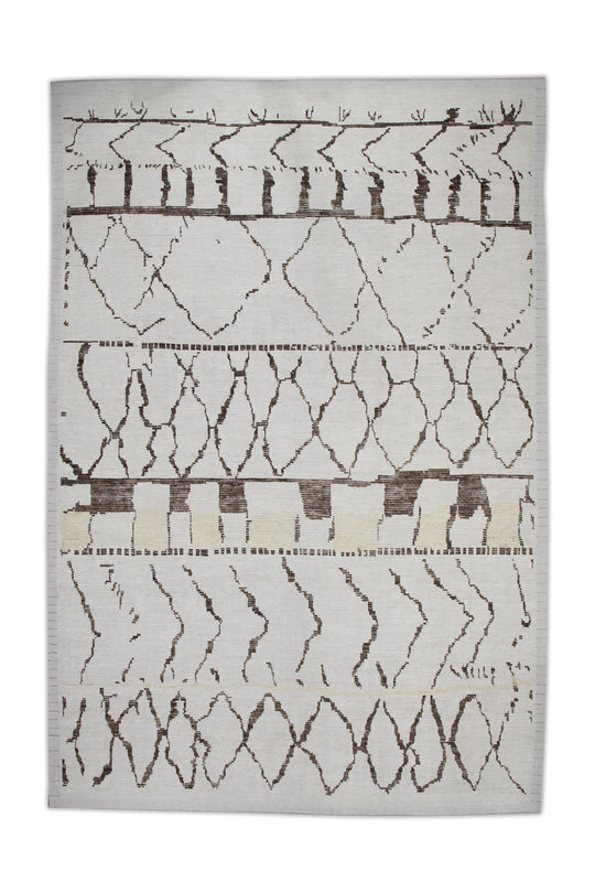 #8213 Hand Knotted Turkish Tulu Rug 10' x 14'9"