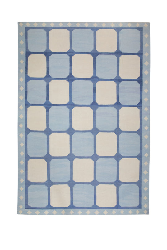 #10809 Oriental Flat Weave Turkish Kilim 10'4" x 14'7"