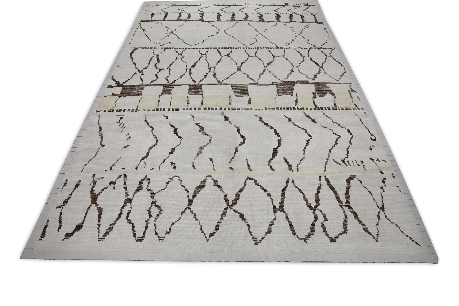 Turkish Tulu Rug Hand Knotted 10' x 14'9" #8213