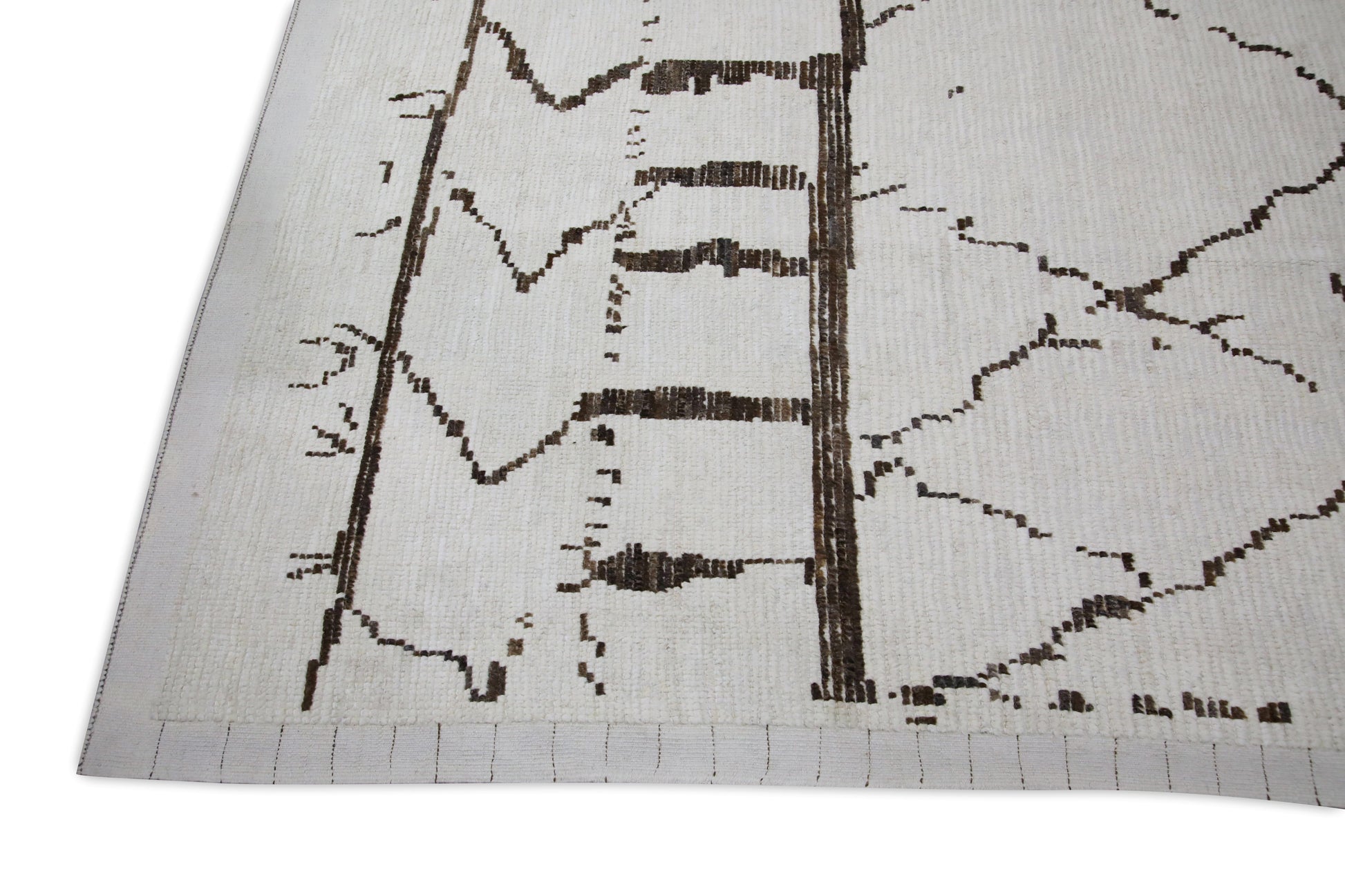 Turkish Tulu Rug Hand Knotted 10' x 14'9" #8213