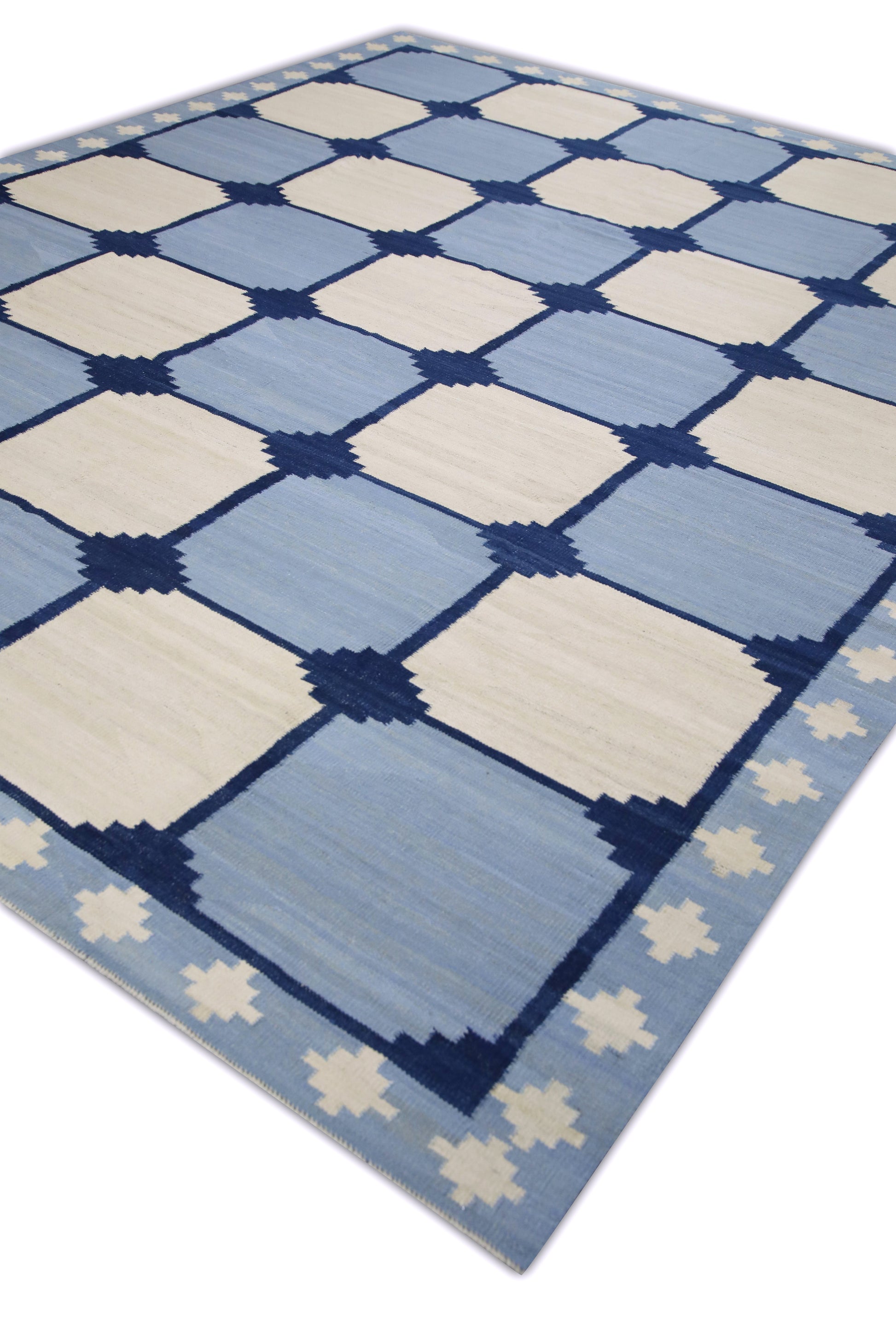 Oriental Flatweave Turkish Kilim 9'5" x 12'1" #10979