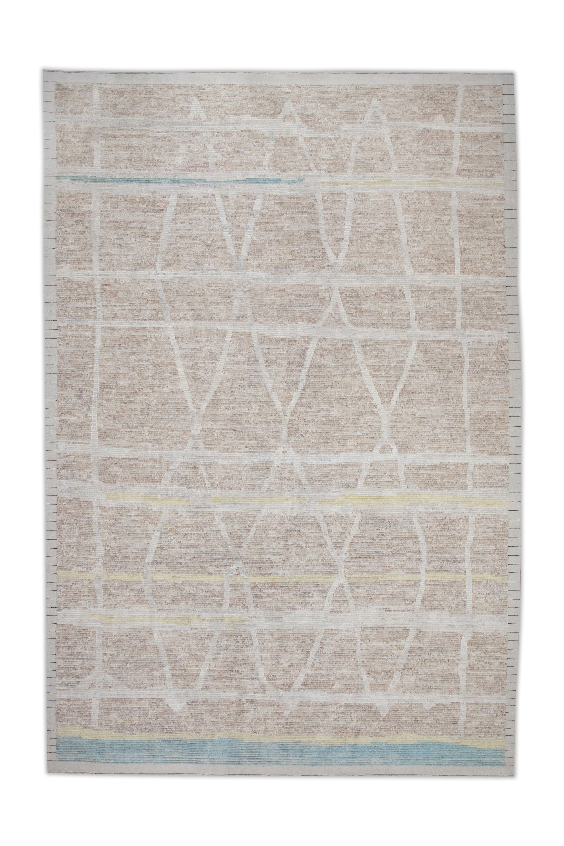 Turkish Tulu Rug Hand Knotted 9'7" x 14'2" #8158