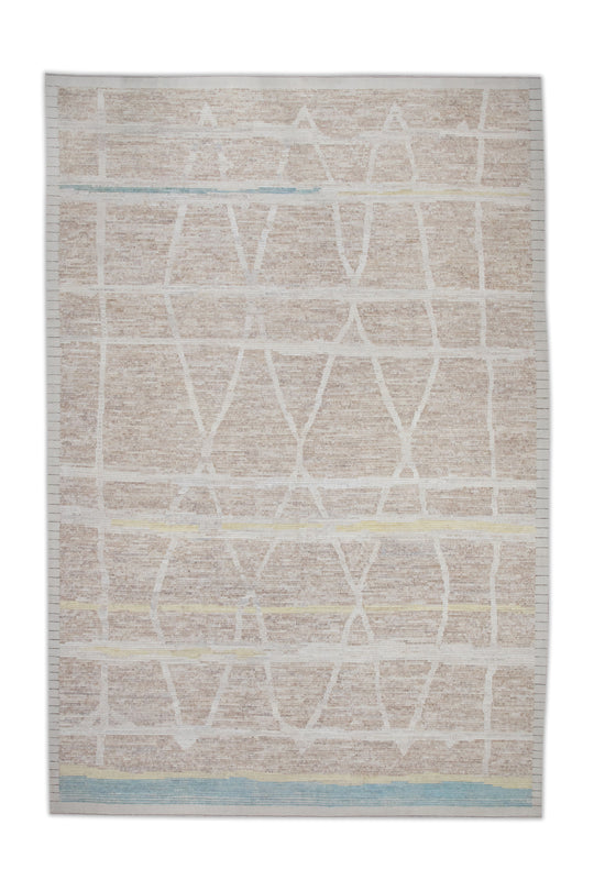 #8158 Hand Knotted Turkish Tulu Rug 9'7" x 14'2"