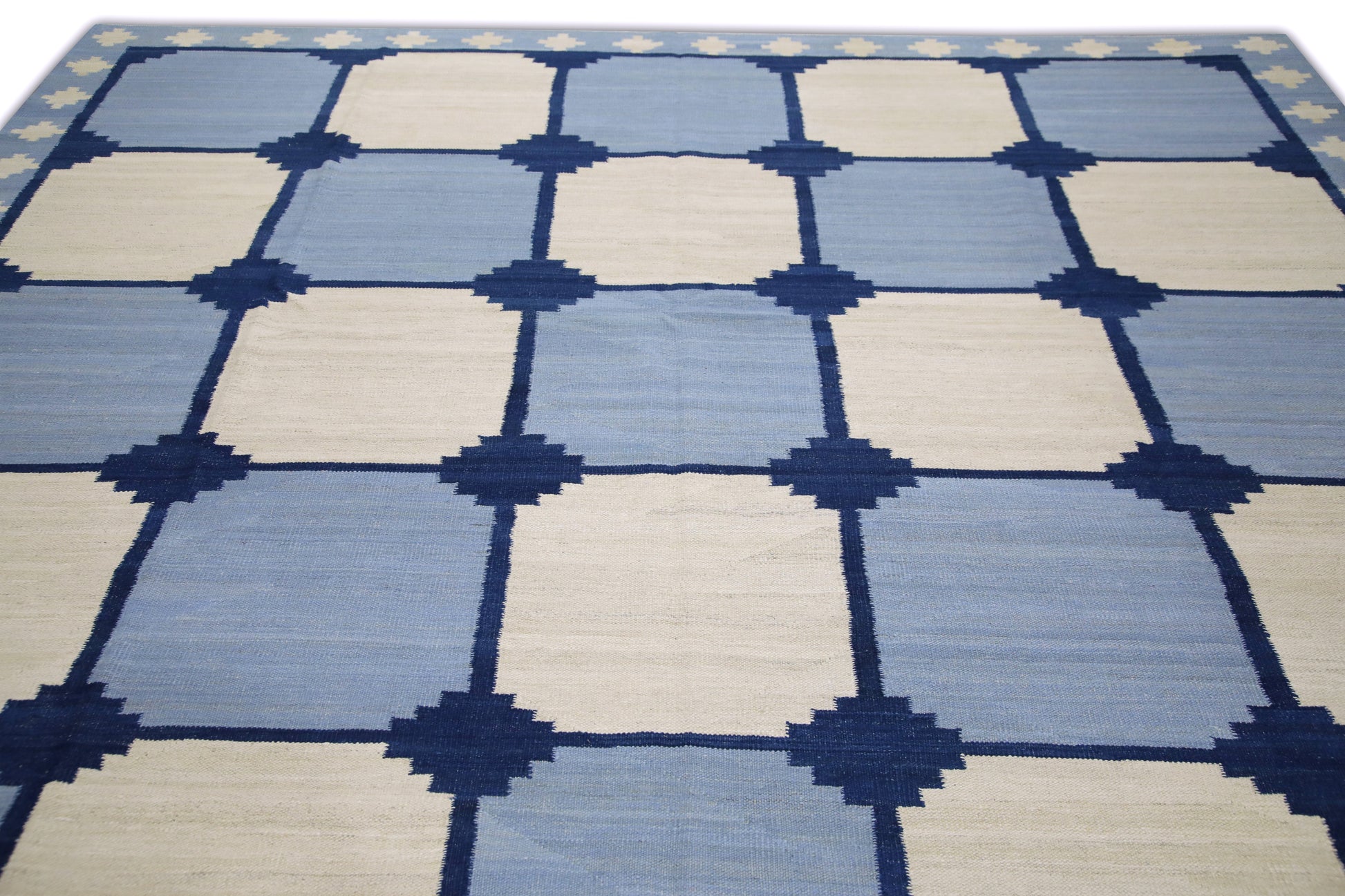 Oriental Flatweave Turkish Kilim 9'5" x 12'1" #10979
