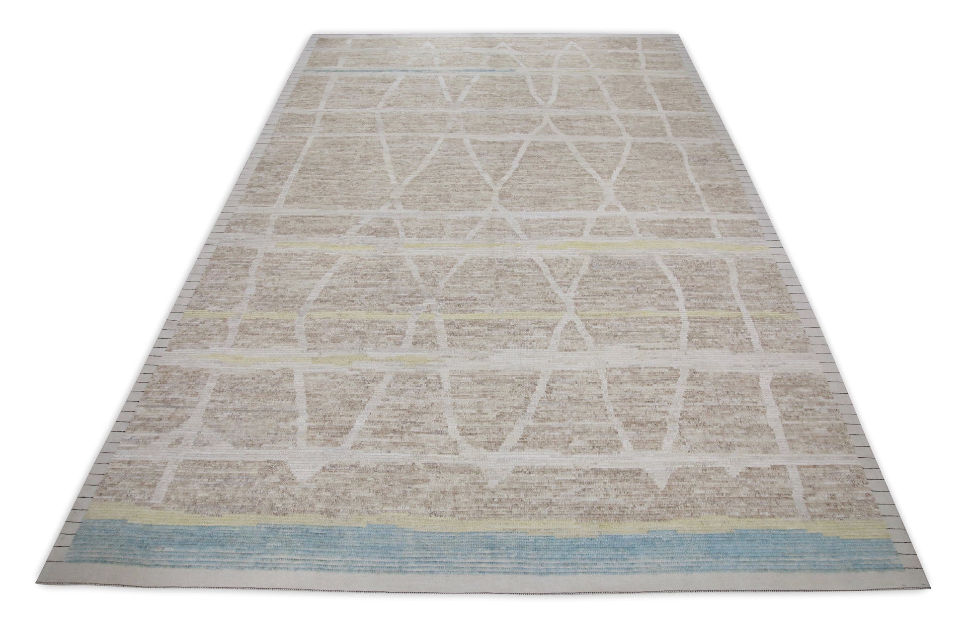 Turkish Tulu Rug Hand Knotted 9'7" x 14'2" #8158