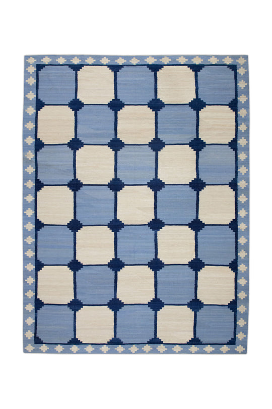 #11228 Oriental Flat Weave Turkish Kilim  9' x 12'3"