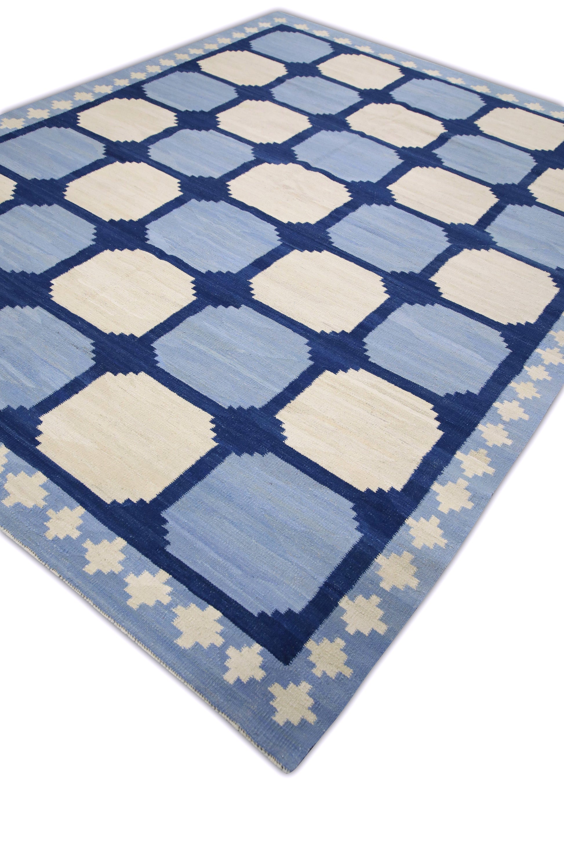 Oriental Flatweave Turkish Kilim 7'11" x 10'4" #10992
