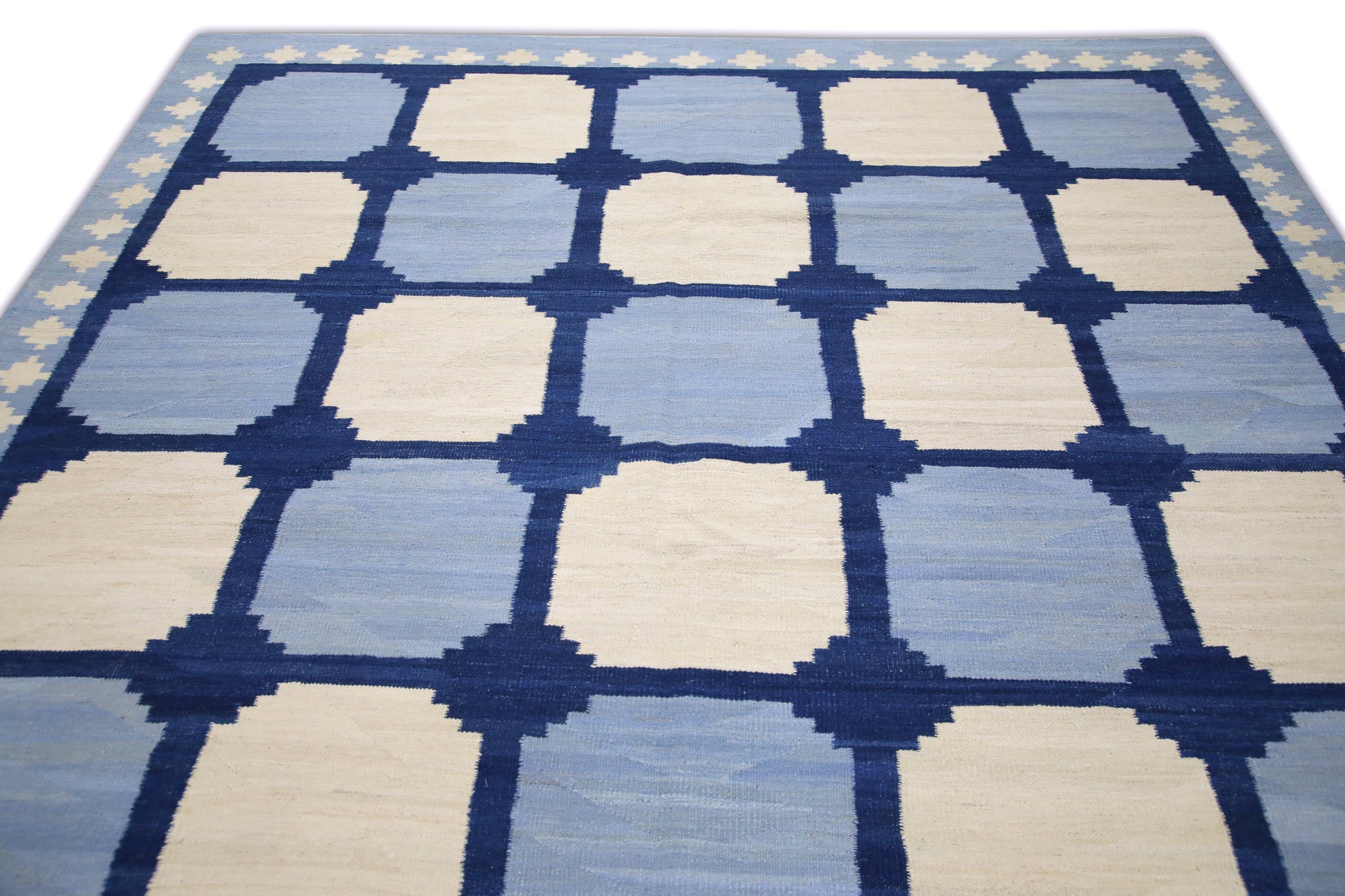 Oriental Flatweave Turkish Kilim 7'11" x 10'4" #10992