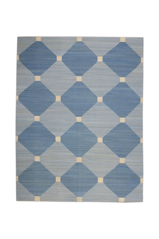 #10783 Oriental Flat Weave Turkish Kilim 8'3" x 10'7"