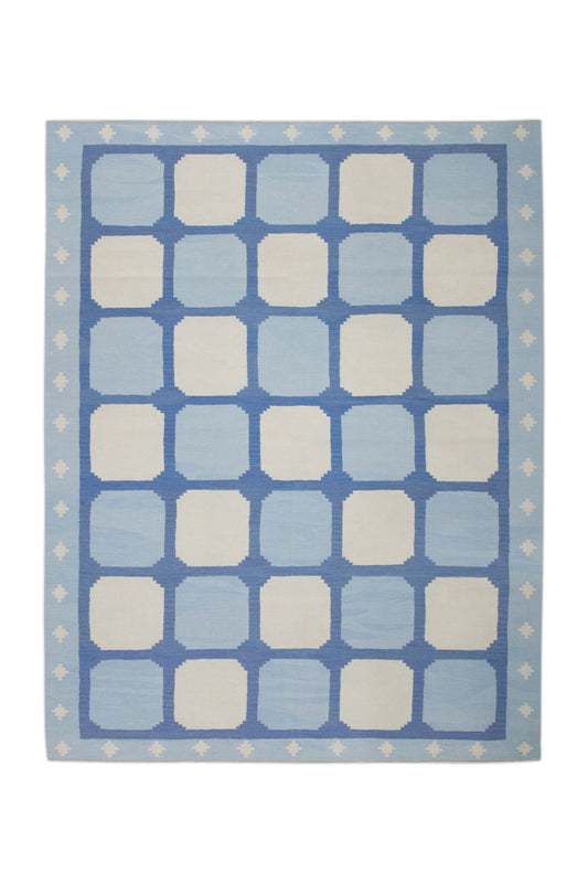 Oriental Flatweave Turkish Kilim 8'1" x 10'9" #10786