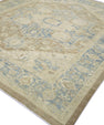 Turkish Antique Look Oushak Rug 8'6" x 10'5"  #11020