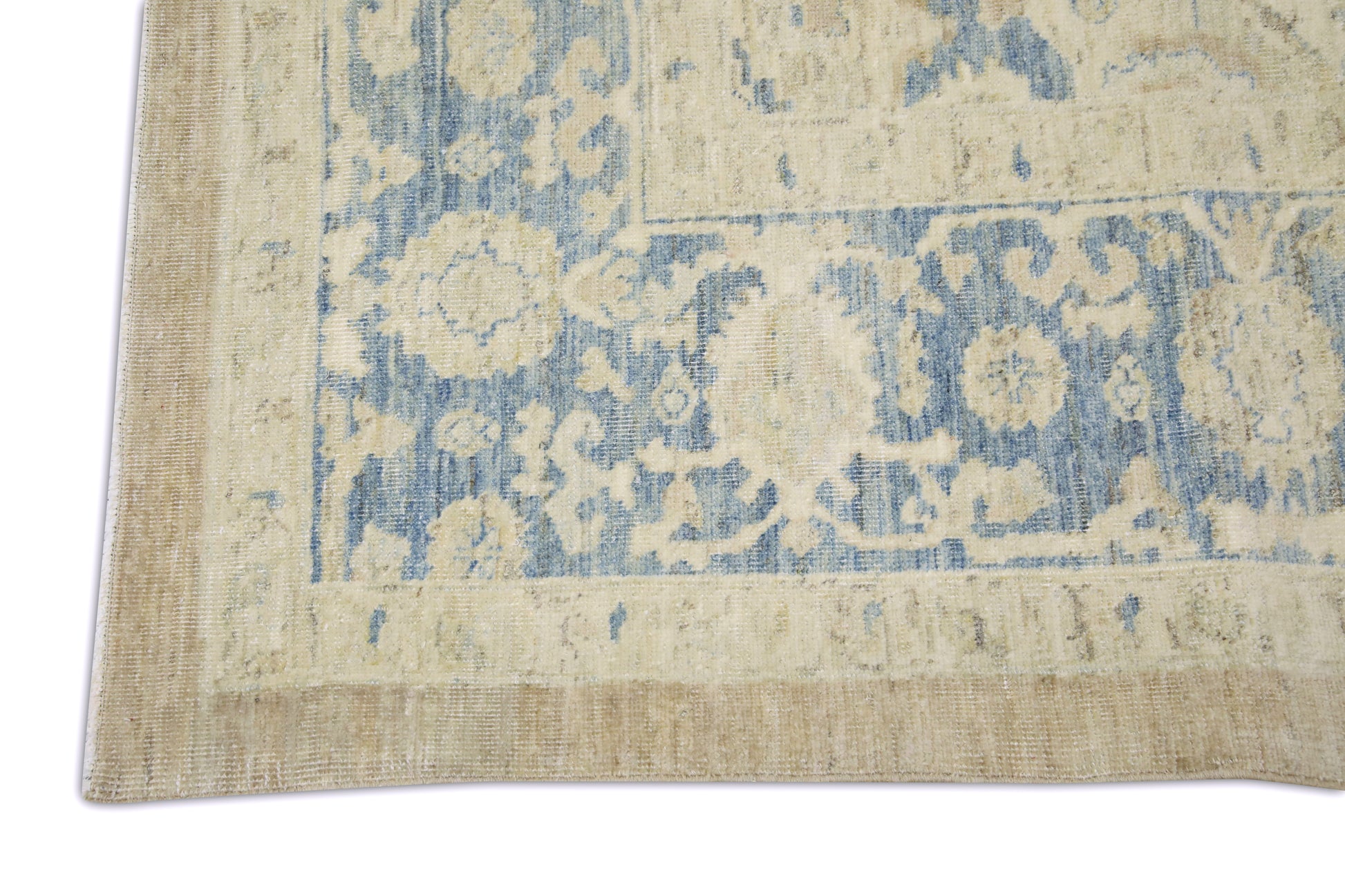 Turkish Antique Look Oushak Rug 8'6" x 10'5"  #11020