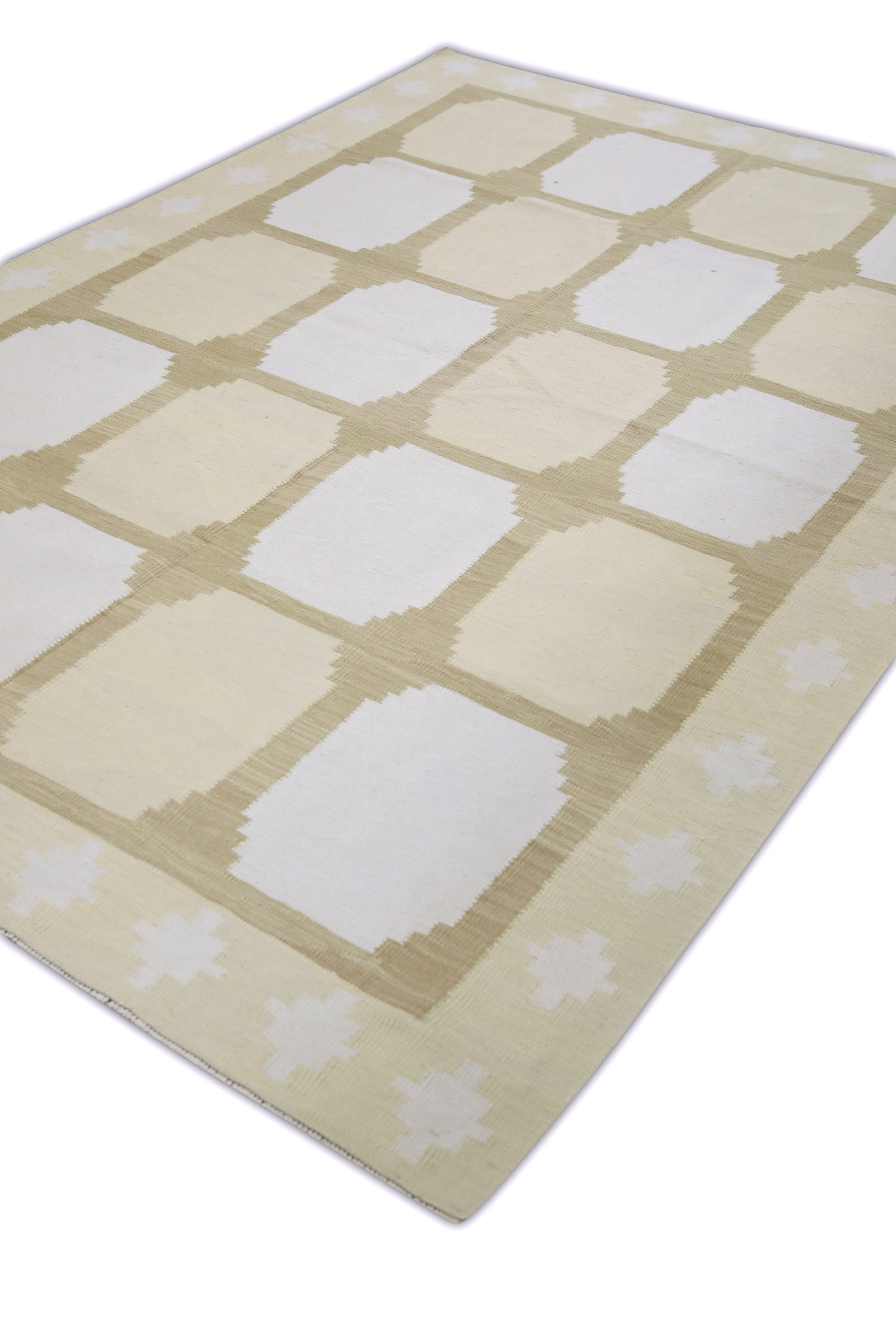 Oriental Flatweave Turkish Kilim 6'2" x 9' #10968